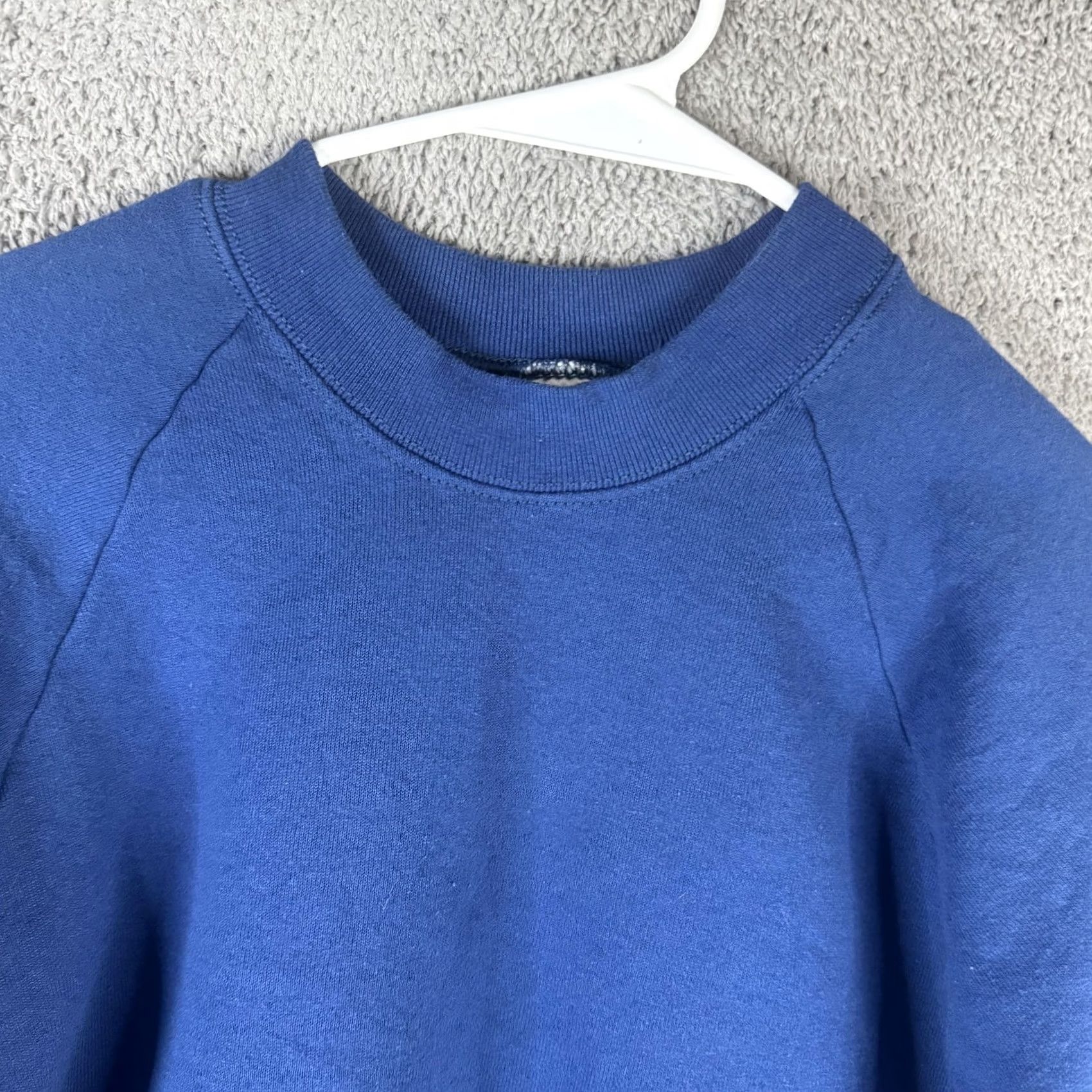 Fruit Of The Loom VINTAGE Fruit of the Loom Sweatshirt Mens M Blue Crewneck Fleece USA Size US M / EU 48-50 / 2 - 6 Thumbnail