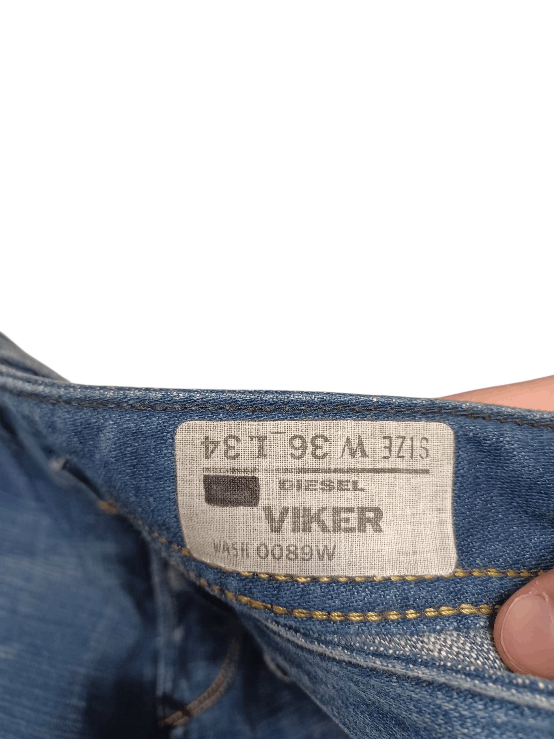 Diesel DIESEL VIKE W36 L34 LUXURY JEANS DENIM ITALIAN BRAND Size US 36 / EU 52 - 5 Thumbnail