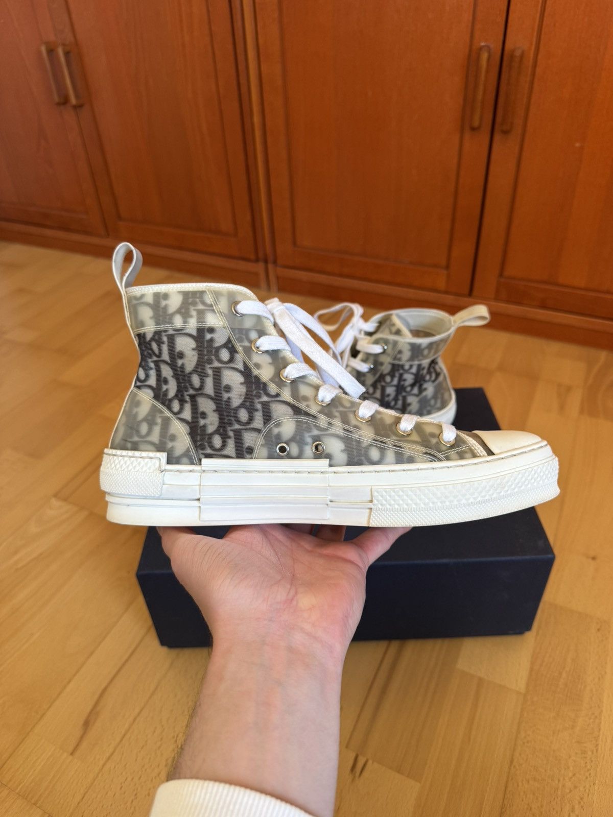 Dior Dior B23 High Oblique Size US 7.5 / EU 40-41 - 4 Thumbnail
