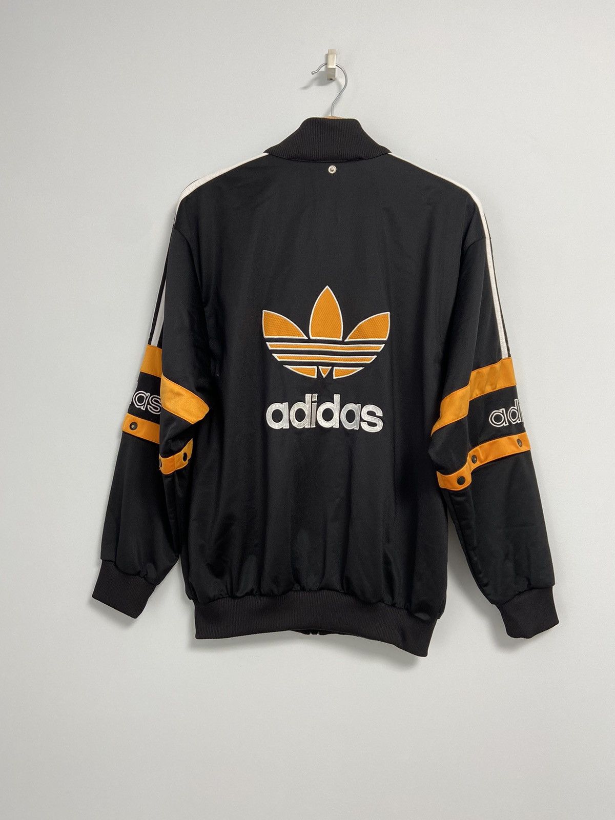 Vintage Adidas Track Top Black Vintage 90’s logo style Hype Size US S / EU 44-46 / 1 - 15 Thumbnail