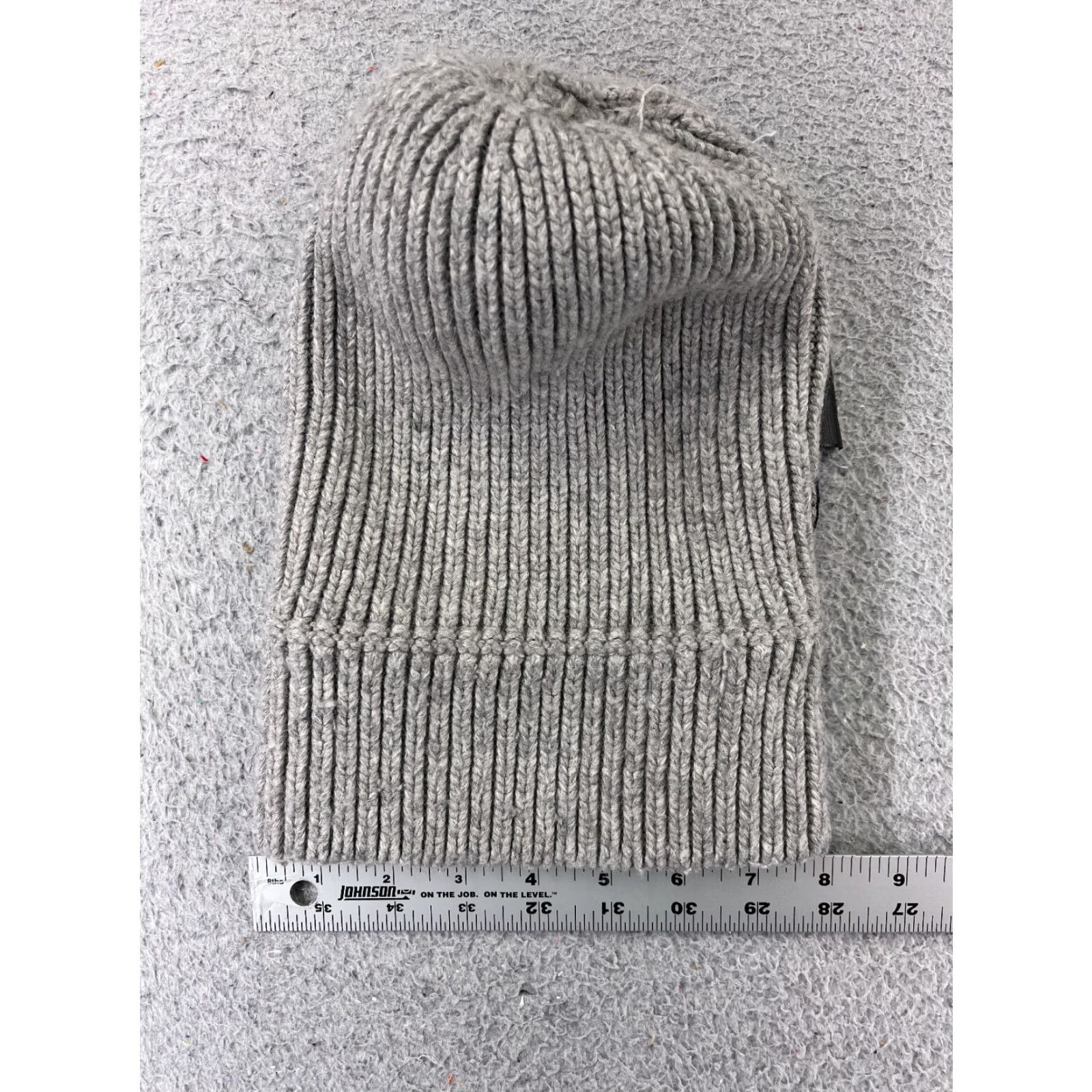 Vintage Norla Canada Beanie Toque Womens One Size Gray Knit Alpaca Wool Blend Ski Pom Hats Size ONE SIZE - 4 Thumbnail