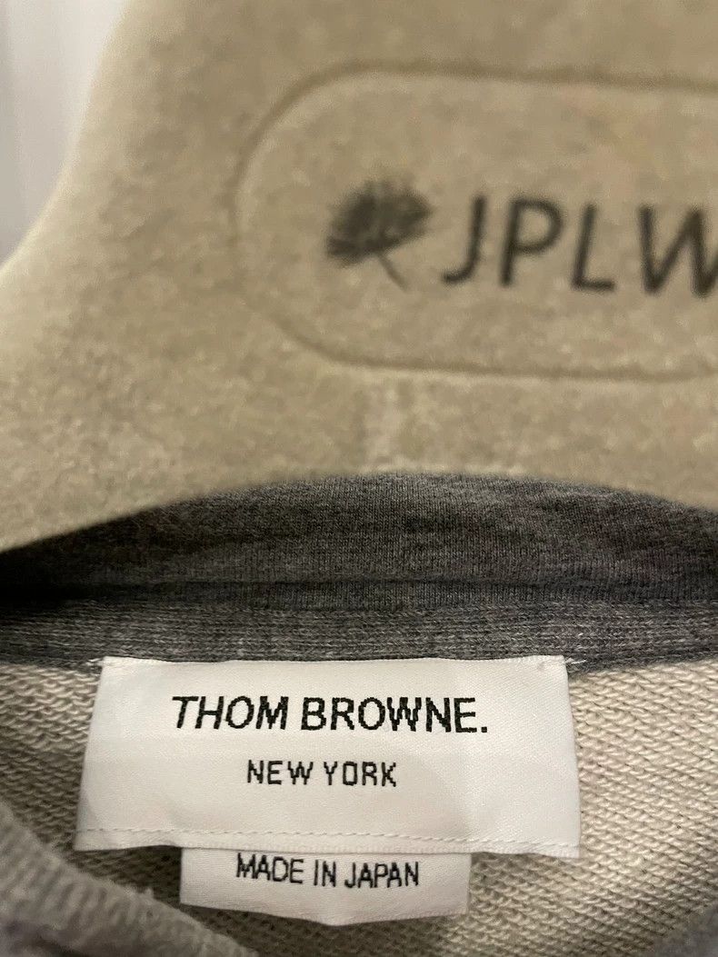 Thom Browne Thom Browne Grey hoodie Size US M / EU 48-50 / 2 - 4 Thumbnail