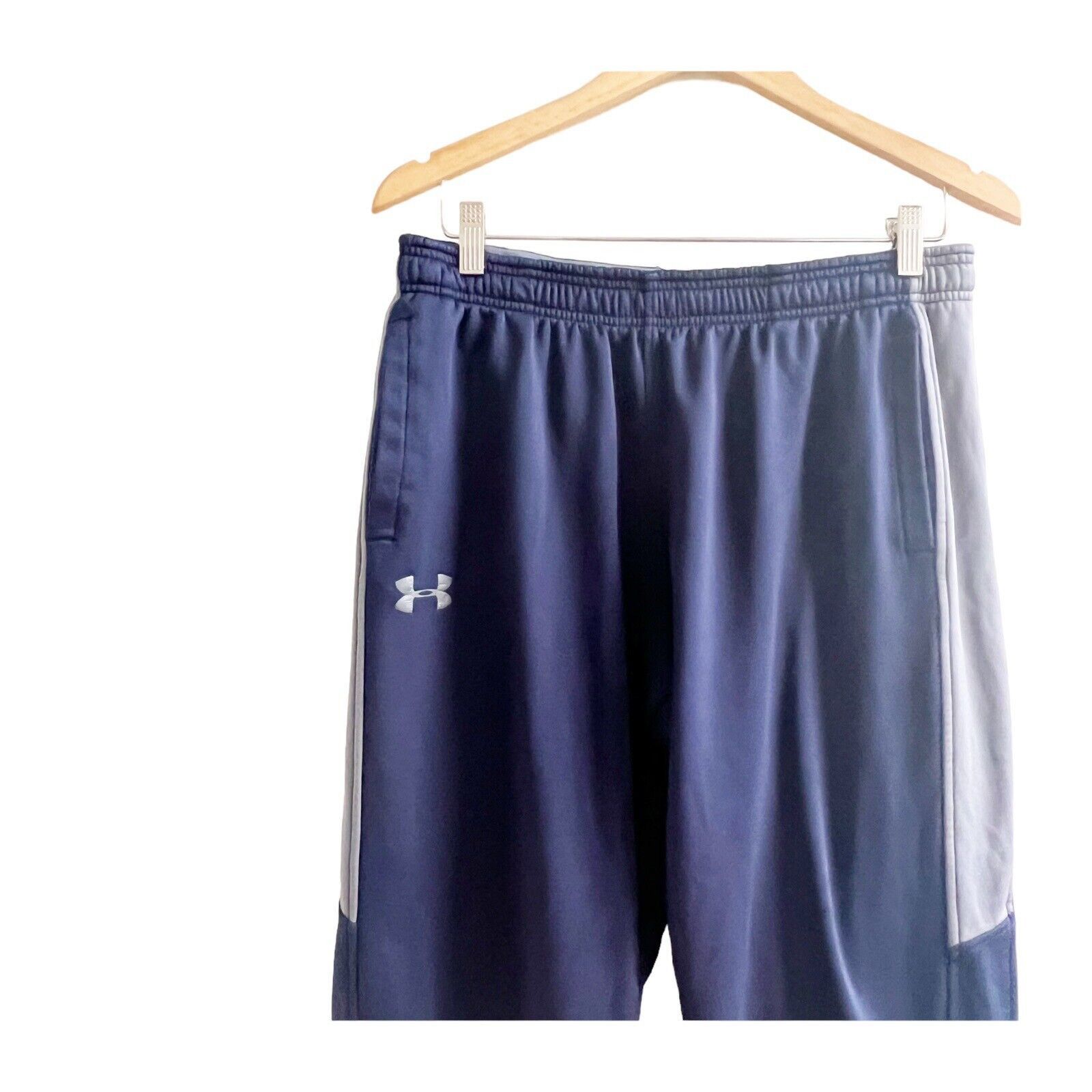 Under Armour Under Armour Men’s Colorblock Loose Fit Sweatpants Large Size US 33 - 4 Thumbnail