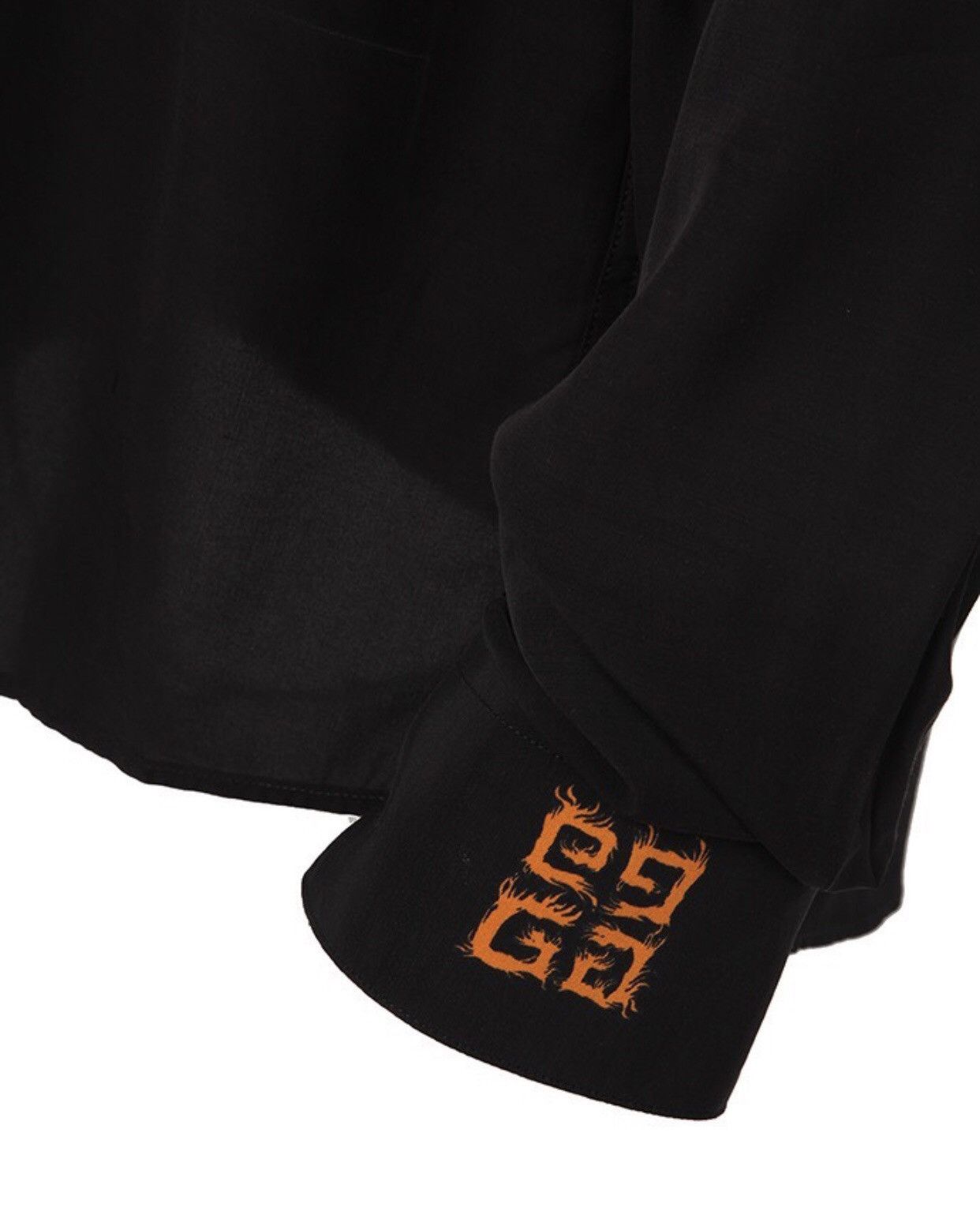 Givenchy GIVENCHY Flame Drop Black Shirt2412-Nextarrow Size US M / EU 48-50 / 2 - 3 Thumbnail