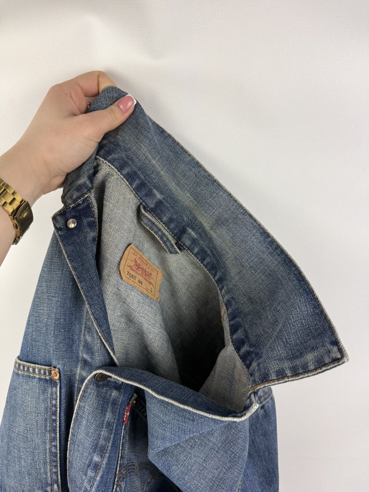 Levi's Levi’s Vintage 70511 Men’s Denim Trucker Jacket Size L Size US L / EU 52-54 / 3 - 25 Thumbnail
