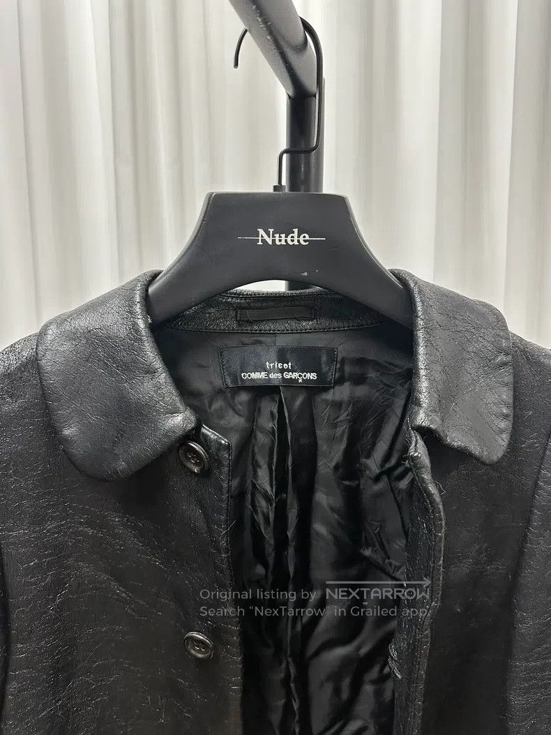 Comme des Garcons Comme Des Garcons Yuanbao Collar Fake Leather Jacket Size M / US 6-8 / IT 42-44 - 7 Thumbnail