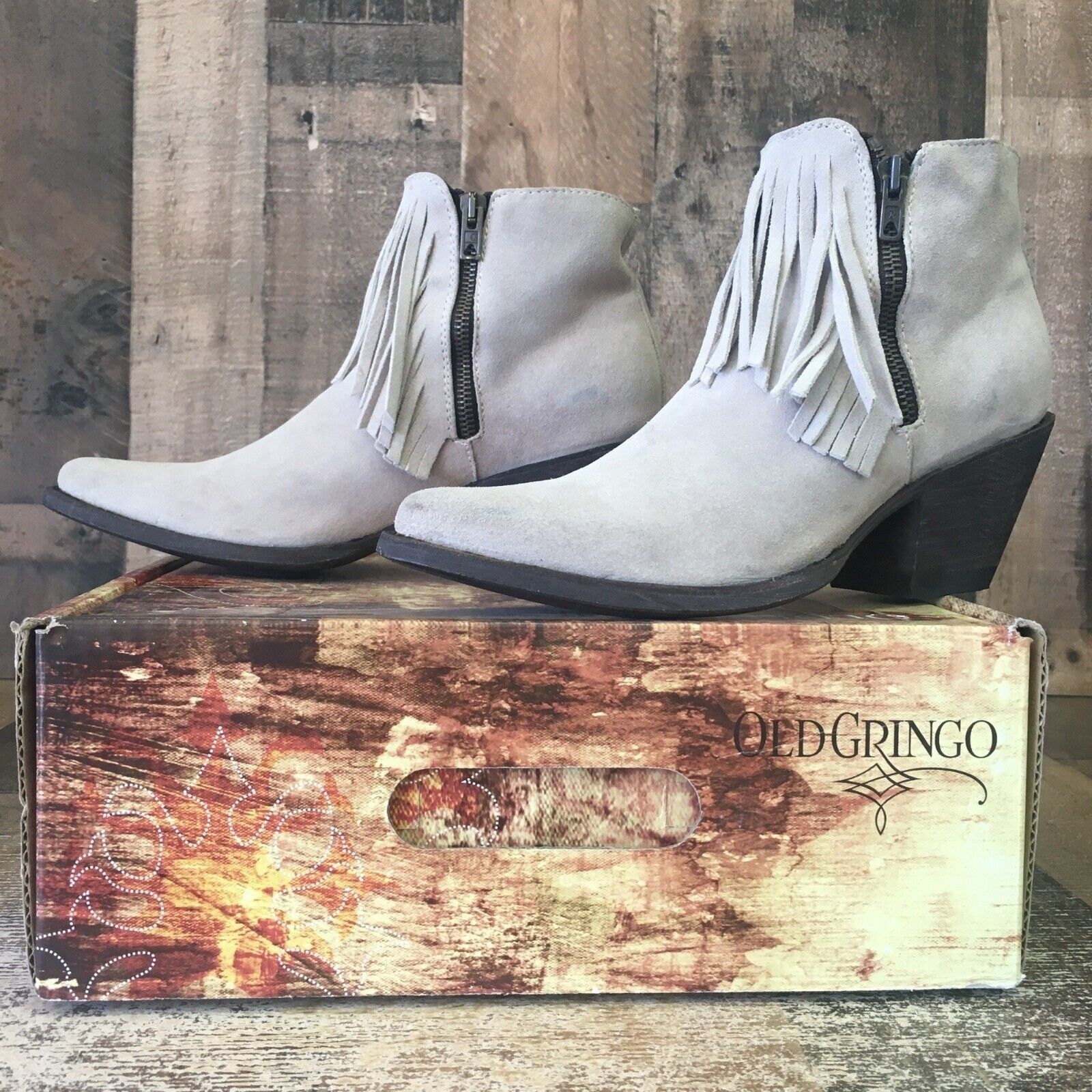 Old Gringo Old Gringo OGBL2269-1 Melly Suede Cowboy Boots Womens 7.5 B Size US 7.5 / IT 37.5 - 1 Thumbnail