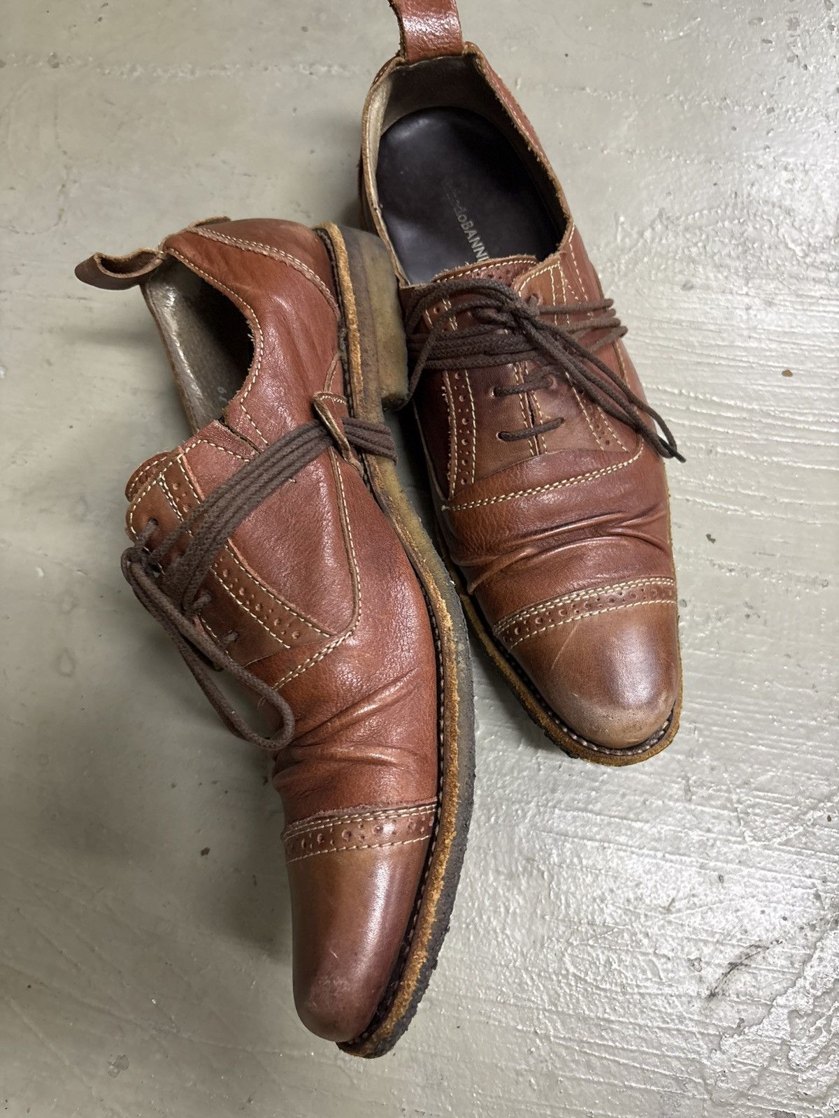 Alfredo Bannister Alfredo bannister Patina lace wrap oxford derby Size US 7.5 / EU 40-41 - 3 Thumbnail