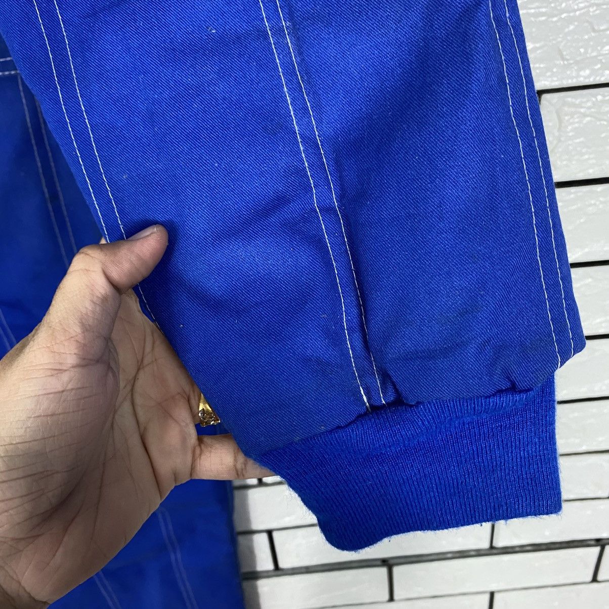 Japanese Brand Combinaisons SNC Paris Coverall Racing Big Logo Made France Size US 32 / EU 48 - 19 Thumbnail