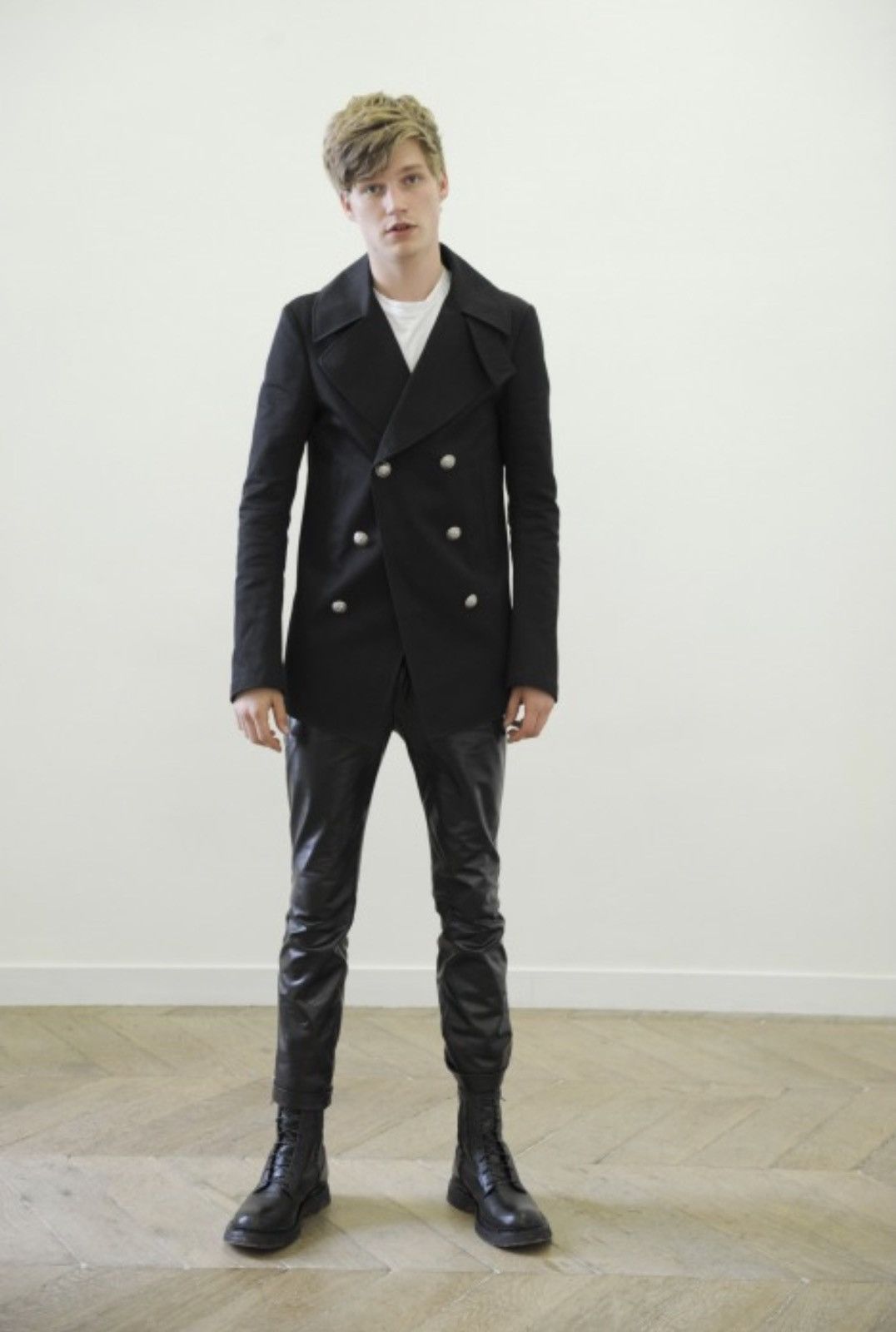 Balmain BALMAIN Decarnin SS2011 Victorian Washed Distressed Jacket Size US S / EU 44-46 / 1 - 1 Thumbnail