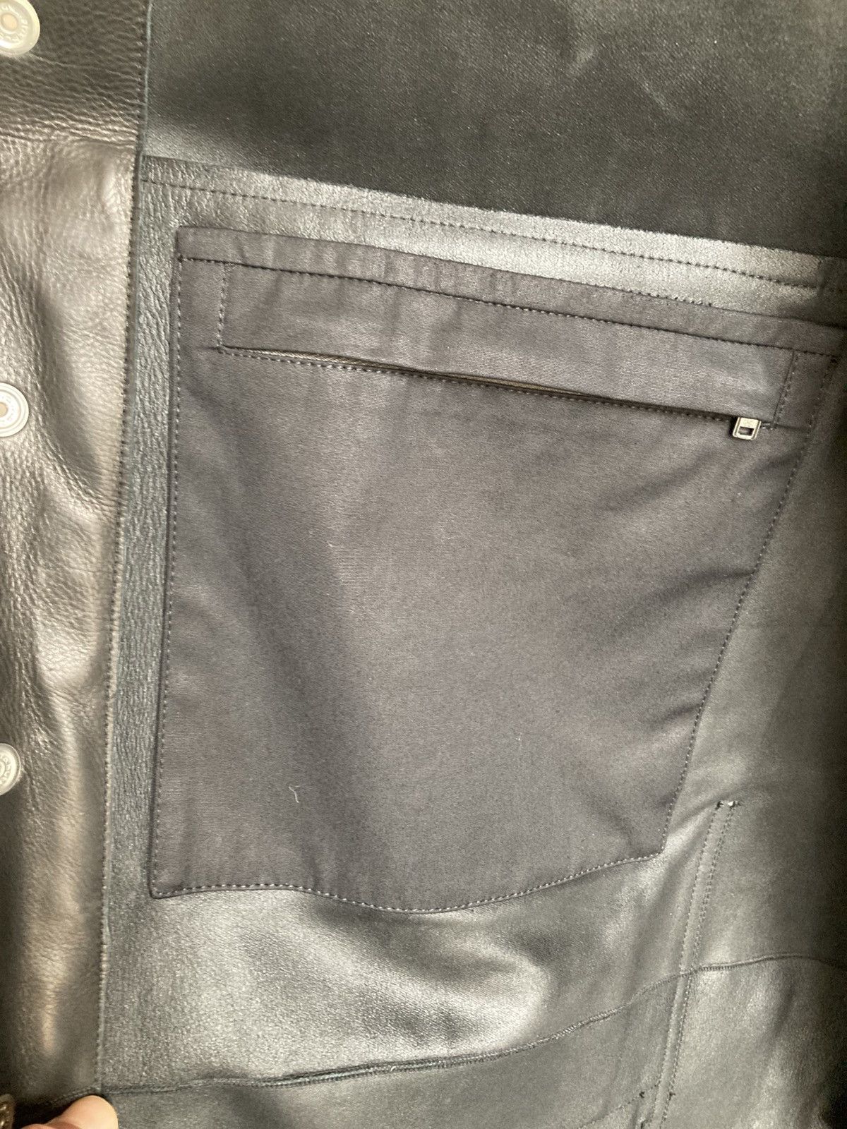 Rick Owens BRAND NEW / Rick Owens Leather Coat Size US M / EU 48-50 / 2 - 10 Thumbnail