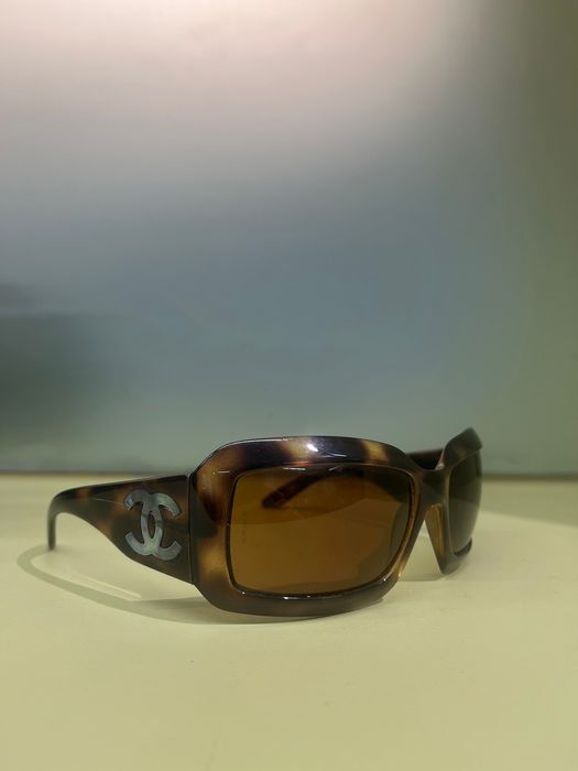 Chanel Chanel 5076-H Brown CC Logo Sunglasses