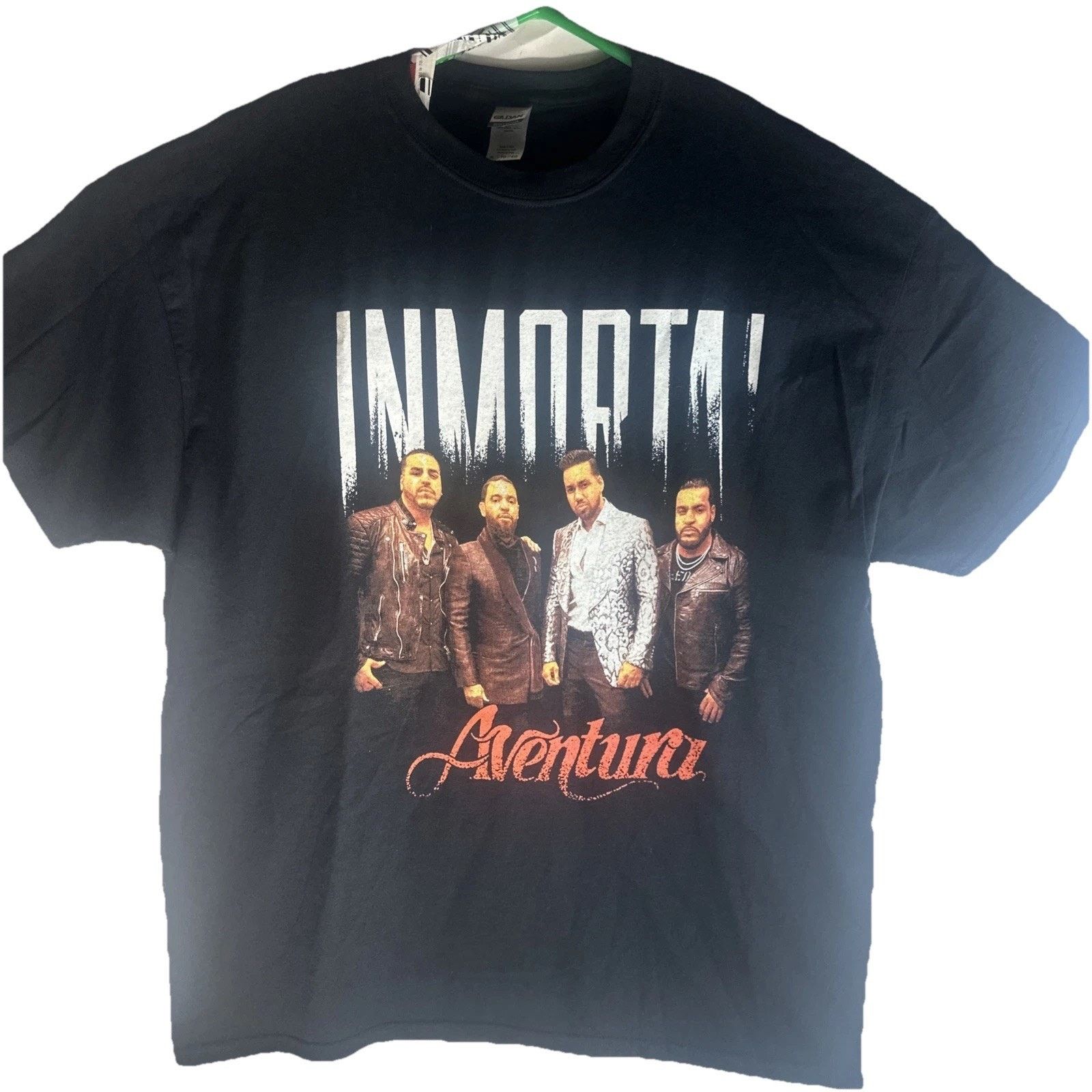 Gildan Aventura Romeo Santos Inmortal Band Bachata Cotton XL Size US XL / EU 56 / 4 - 1 Thumbnail