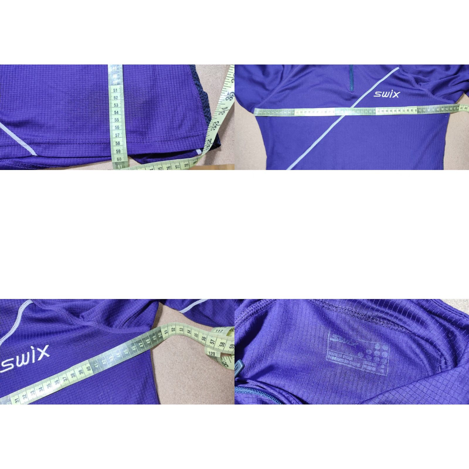 Vintage VINTAGE Swix Purple Track Sports Jacket Top? Size S / US 4 / IT 40 - 8 Thumbnail