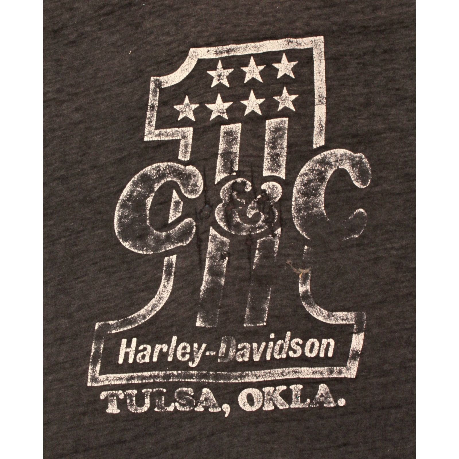 Harley Davidson Harley-Davidson Mens VTG 80s TShirt Shirt Adult Mens Grey 1980s Harley-Davidson Graphic Tee Vintage Size US S / EU 44-46 / 1 - 4 Thumbnail