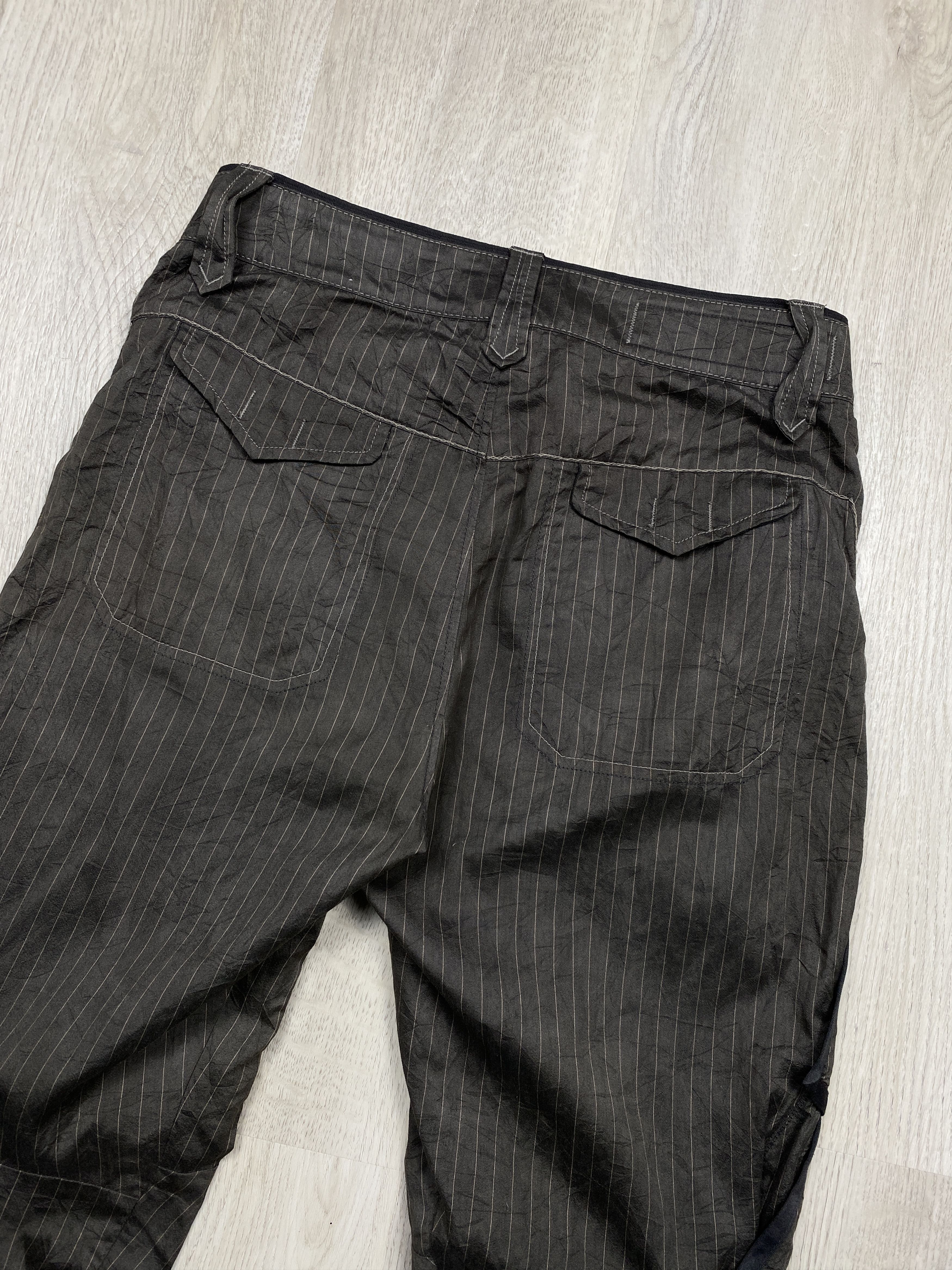 Japanese Brand Marithe Francois Girbaud Vintage Cargo Pants Y2K Size 26" / US 2 / IT 38 - 10 Thumbnail