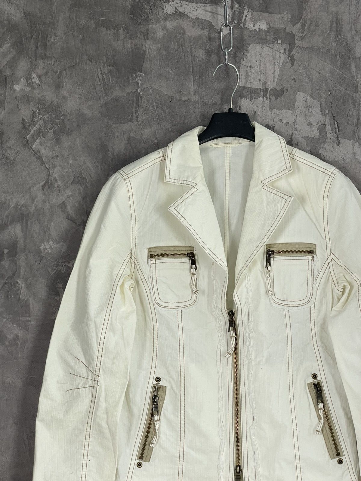 If Six Was Nine Avant Garde Y2K Military Y2K Archival Japan Jacket Size M / US 6-8 / IT 42-44 - 3 Thumbnail