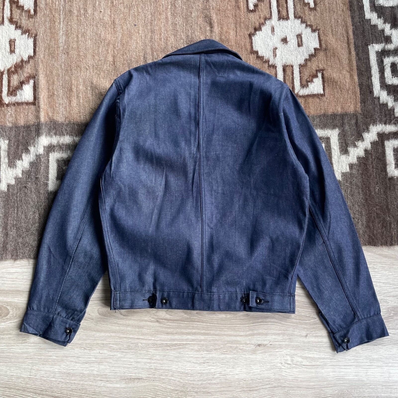 Le Laboureur Harpoon Sanforized Shrunk Vintage Chore Crop Jacket 9144AC Size US M / EU 48-50 / 2 - 5 Thumbnail