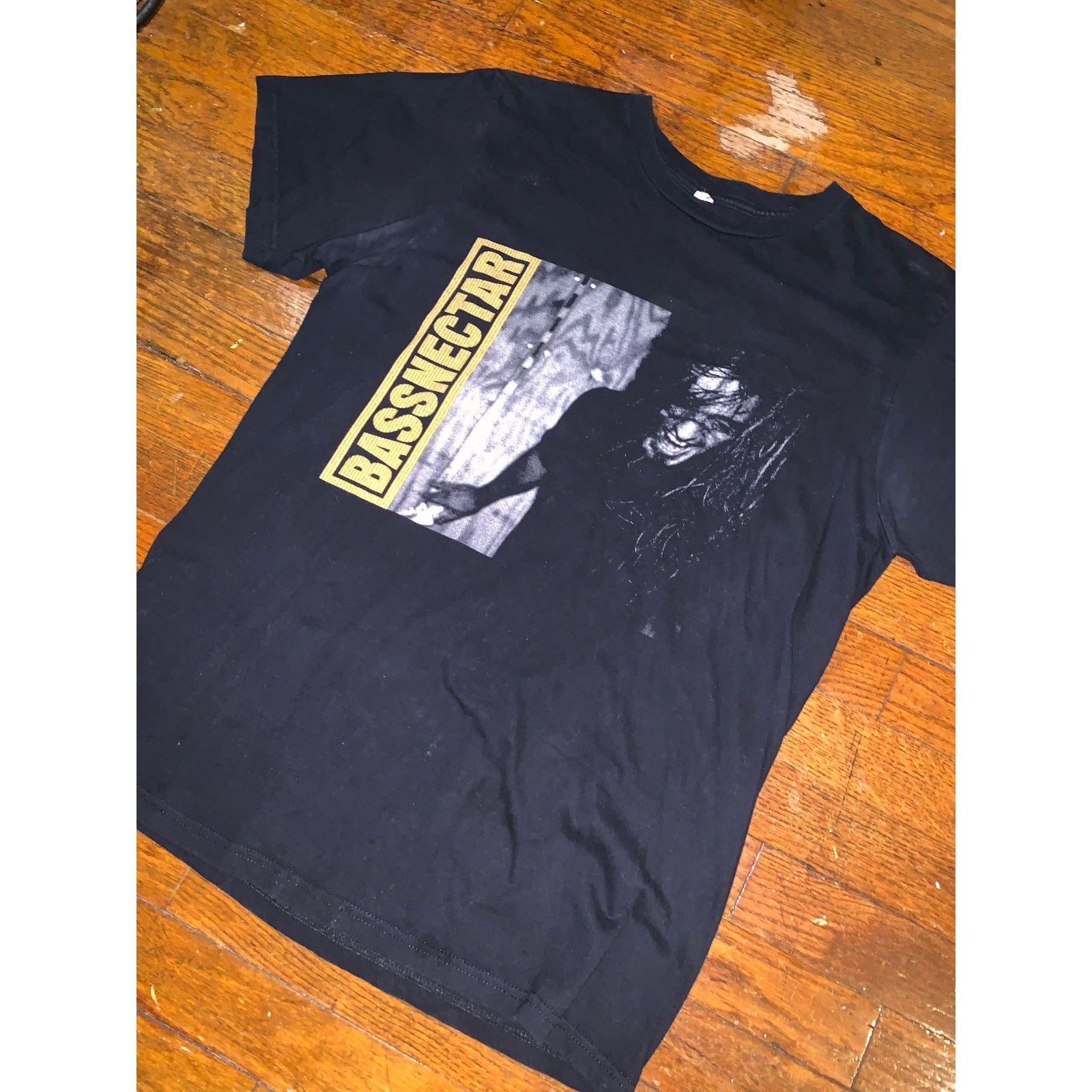 Band Tees Bassnectar Vava Voom Tour 2012 T Shirt Bassdrop Logo Black M Size US M / EU 48-50 / 2 - 3 Thumbnail