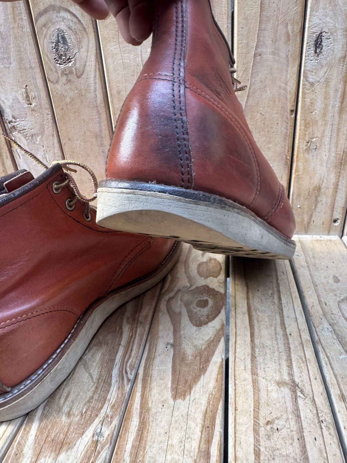 Red Wing Red Wing Heritage 8131 Moc Toe Brown Boots USA 9 E UK 8 Size US 9 / EU 42 - 15 Thumbnail