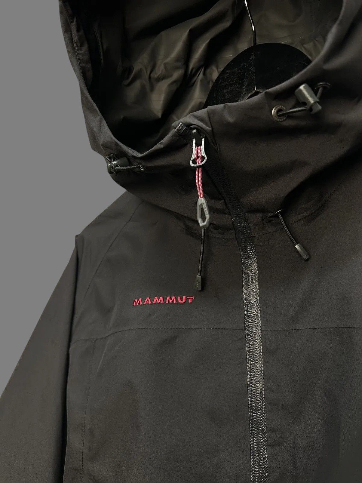 Goretex Mammut Black Shell Jacket Gore-Tex Outdoor Techwear Size S / US 4 / IT 40 - 8 Thumbnail
