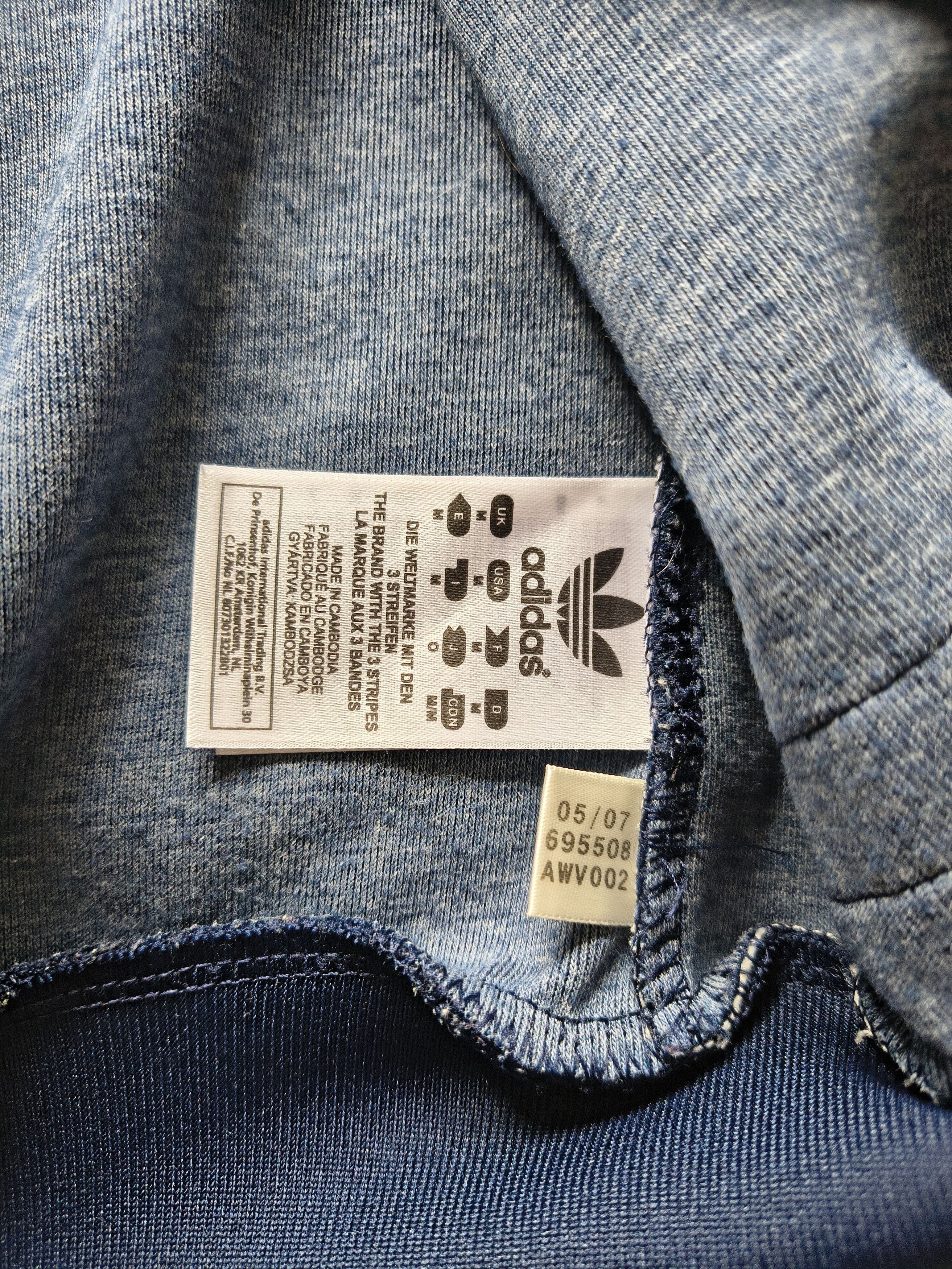 Adidas Vintage adidas Track Jacket — Navy/White — Size M Size US M / EU 48-50 / 2 - 8 Thumbnail