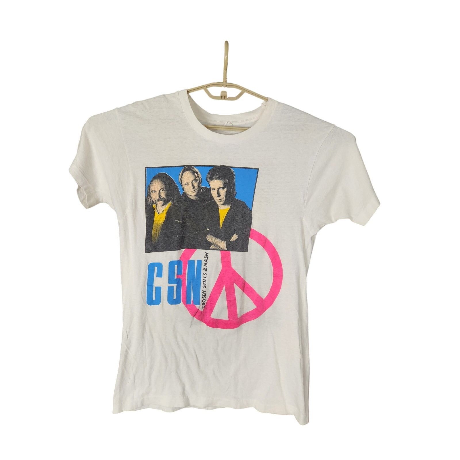 Other Vintage 1990 Crosby, Stills, and Nash Tour T Men's large Size US L / EU 52-54 / 3 - 1 Thumbnail
