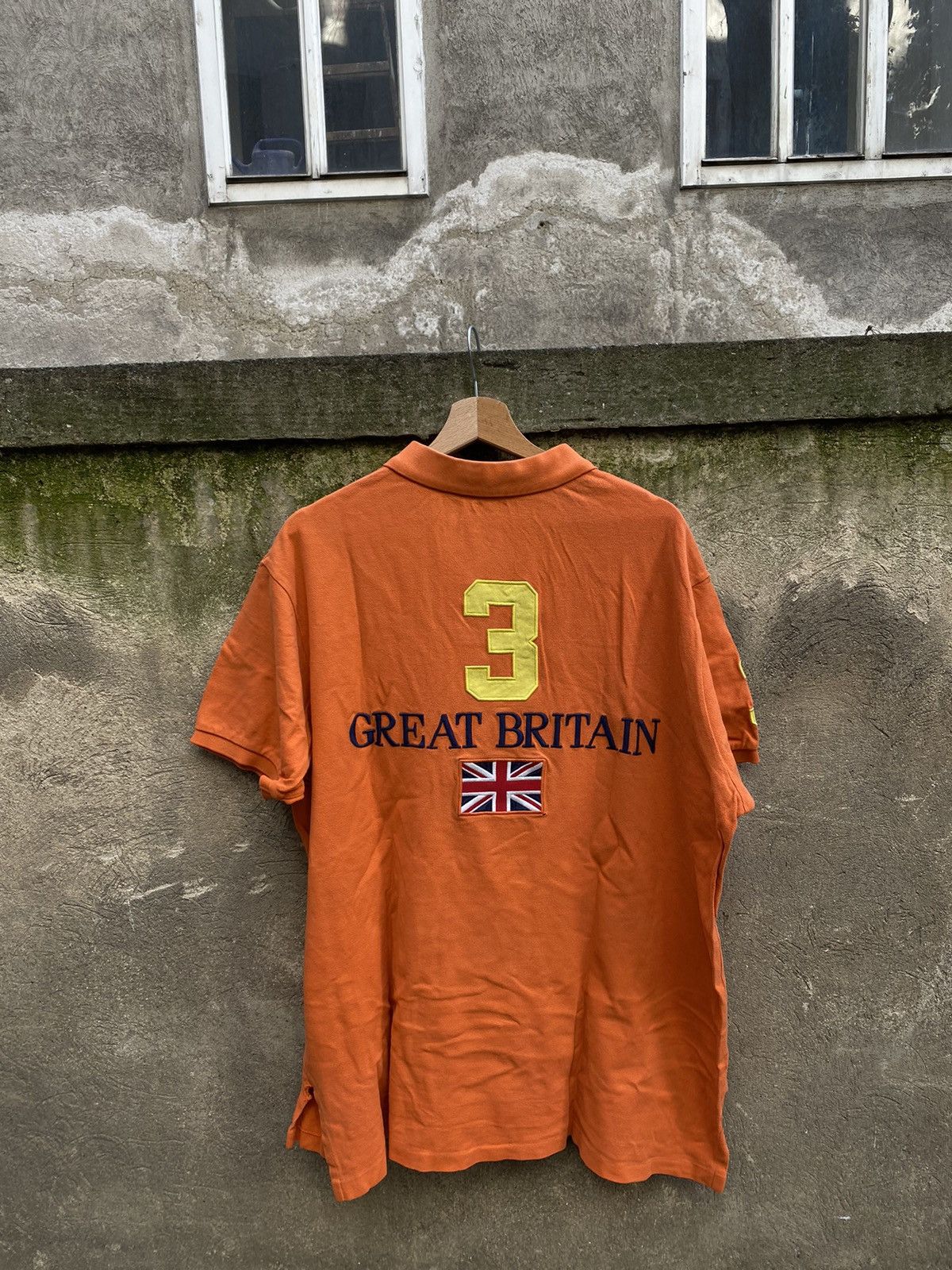 Polo Ralph Lauren Great Britain Embroidered Logo Polo