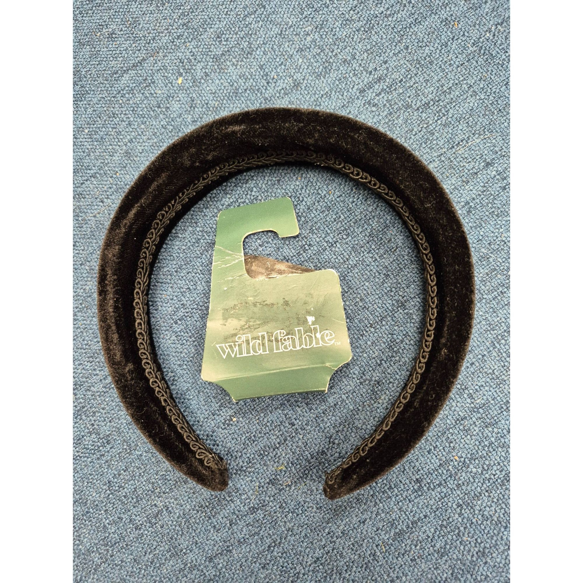 Other Velvet Cover Puff Plastic Headband - Wild Fable Black Size ONE SIZE - 4 Thumbnail