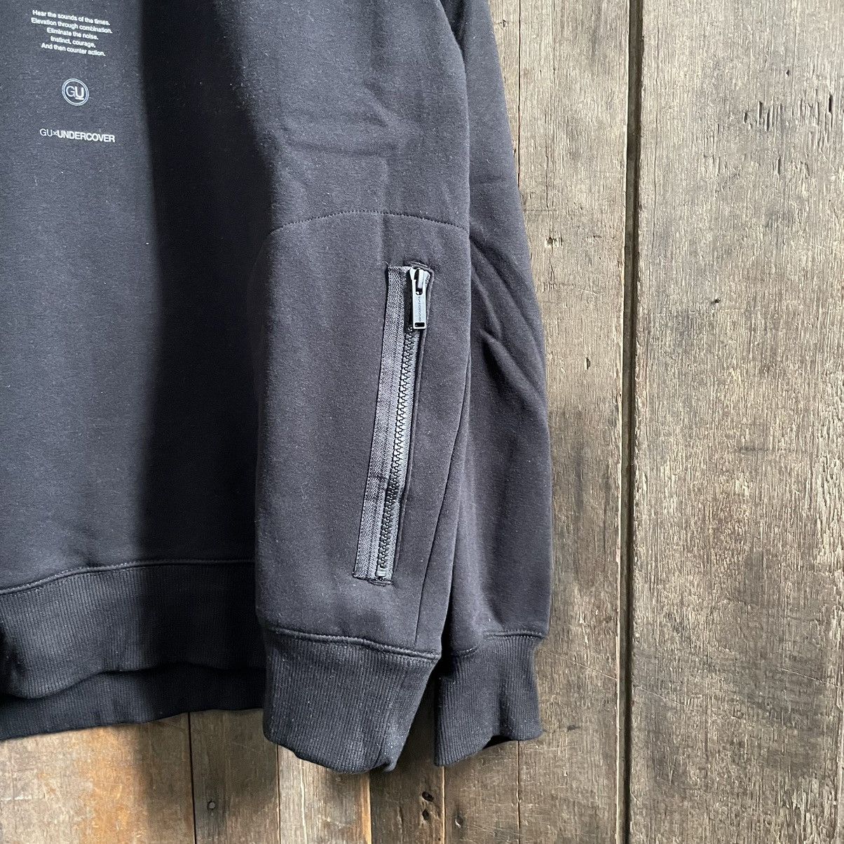 GU × Undercover Vintage GU Undercover Freedom Noise Sweatshirt Size US XL / EU 56 / 4 - 3 Thumbnail