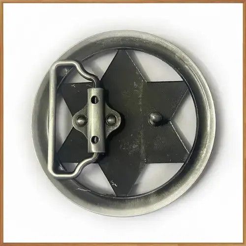 Other Haseki x Koike SHERIFF Cowboy Belt Buckle Size ONE SIZE - 3 Thumbnail