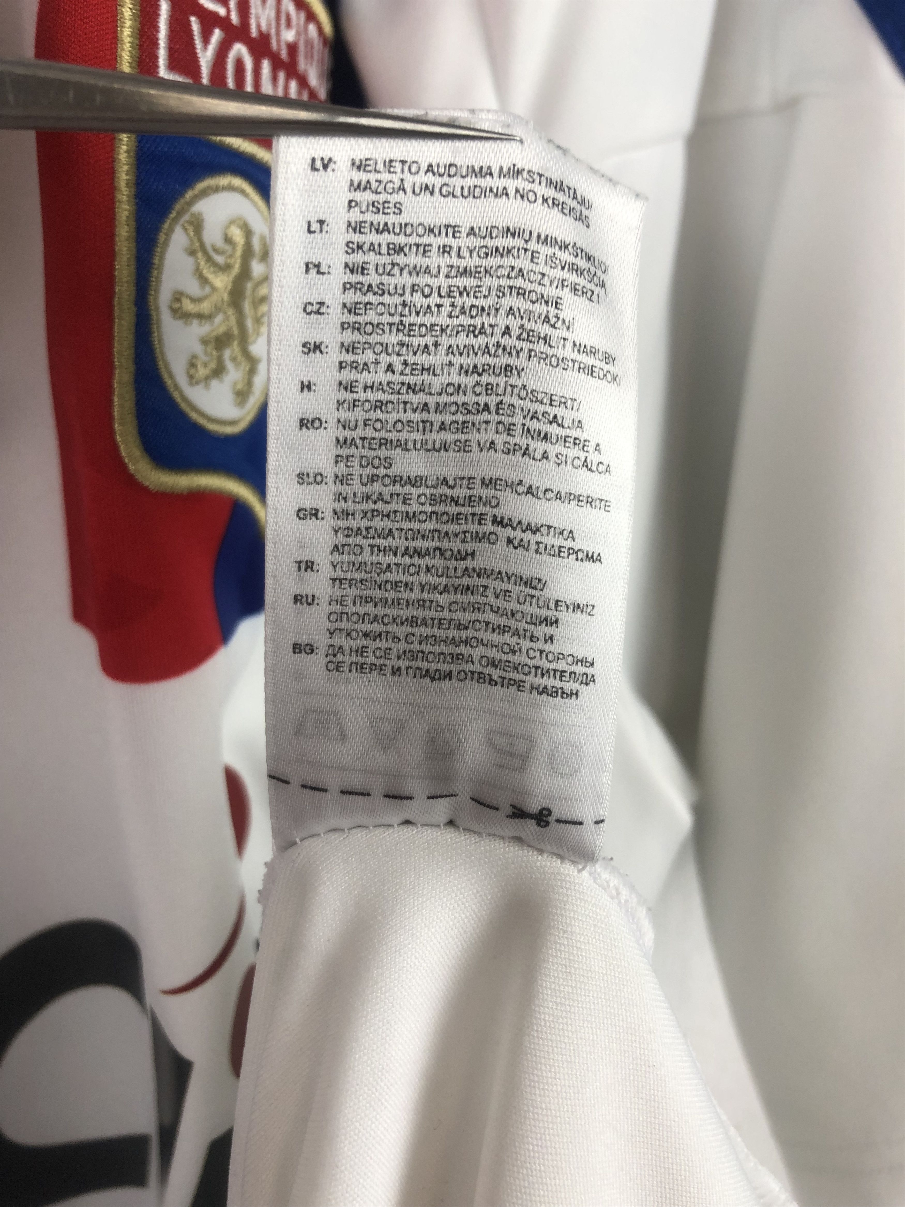 Adidas Olympique Lyonnais football shirt Soccer Jersey Tee Hype Size US S / EU 44-46 / 1 - 14 Thumbnail