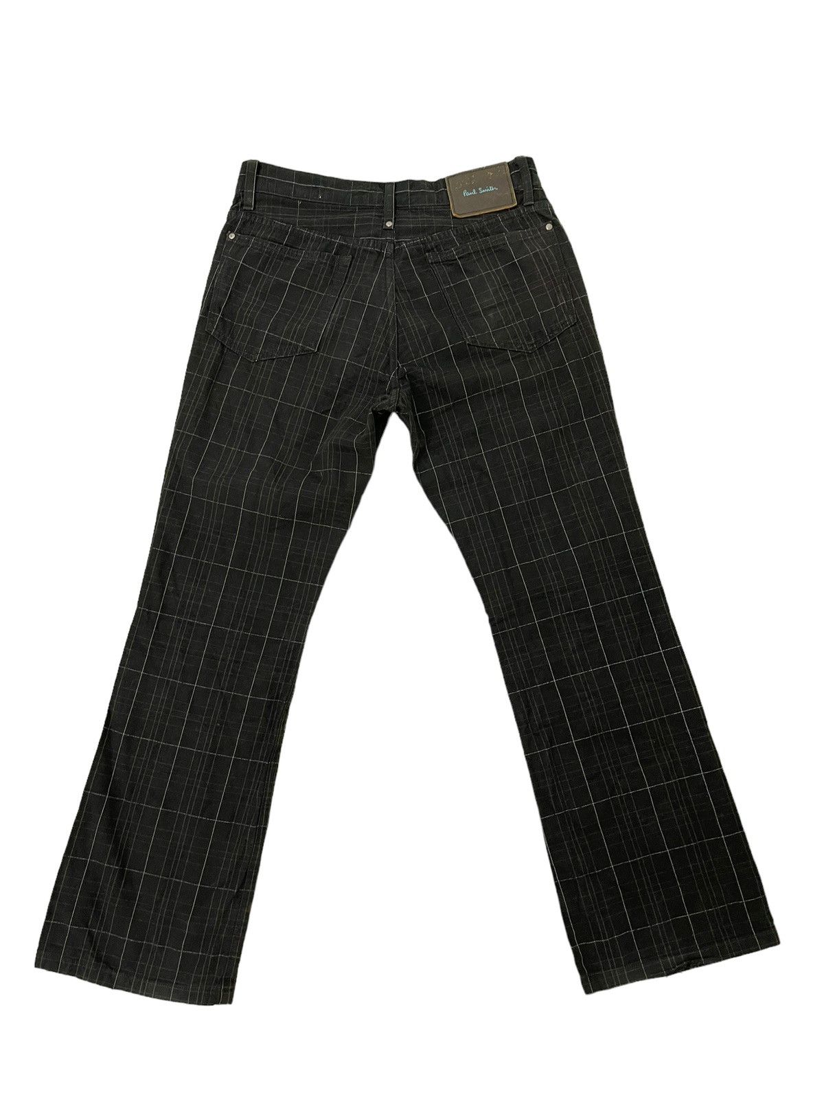 Paul Smith Flare Jeans Paul Smith Plaid 6🟦7 Size US 30 / EU 46 - 12 Thumbnail