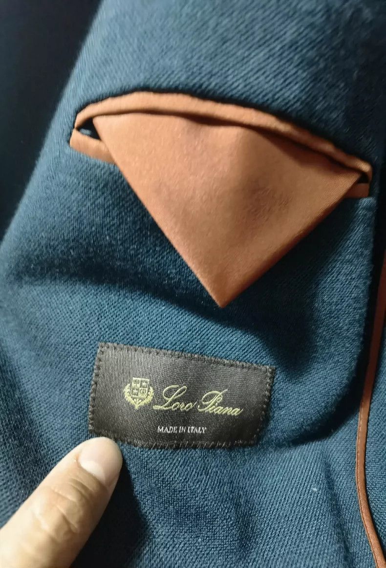Loro Piana Loro Piana Pure Cashmere Blazer- Size US L / EU 52-54 / 3 - 3 Thumbnail