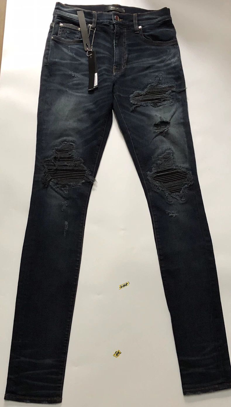 Amiri Amiri 17ss classic rare dark denim Size US 30 / EU 46 - 1 Thumbnail