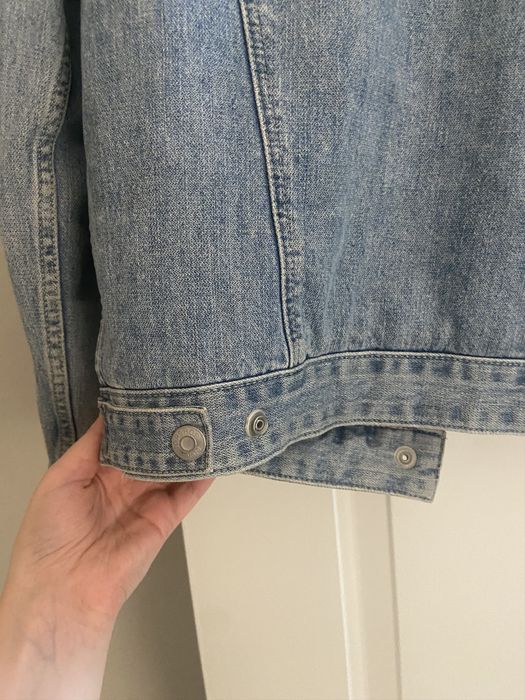 Topshop sherpa denim jacket hotsell
