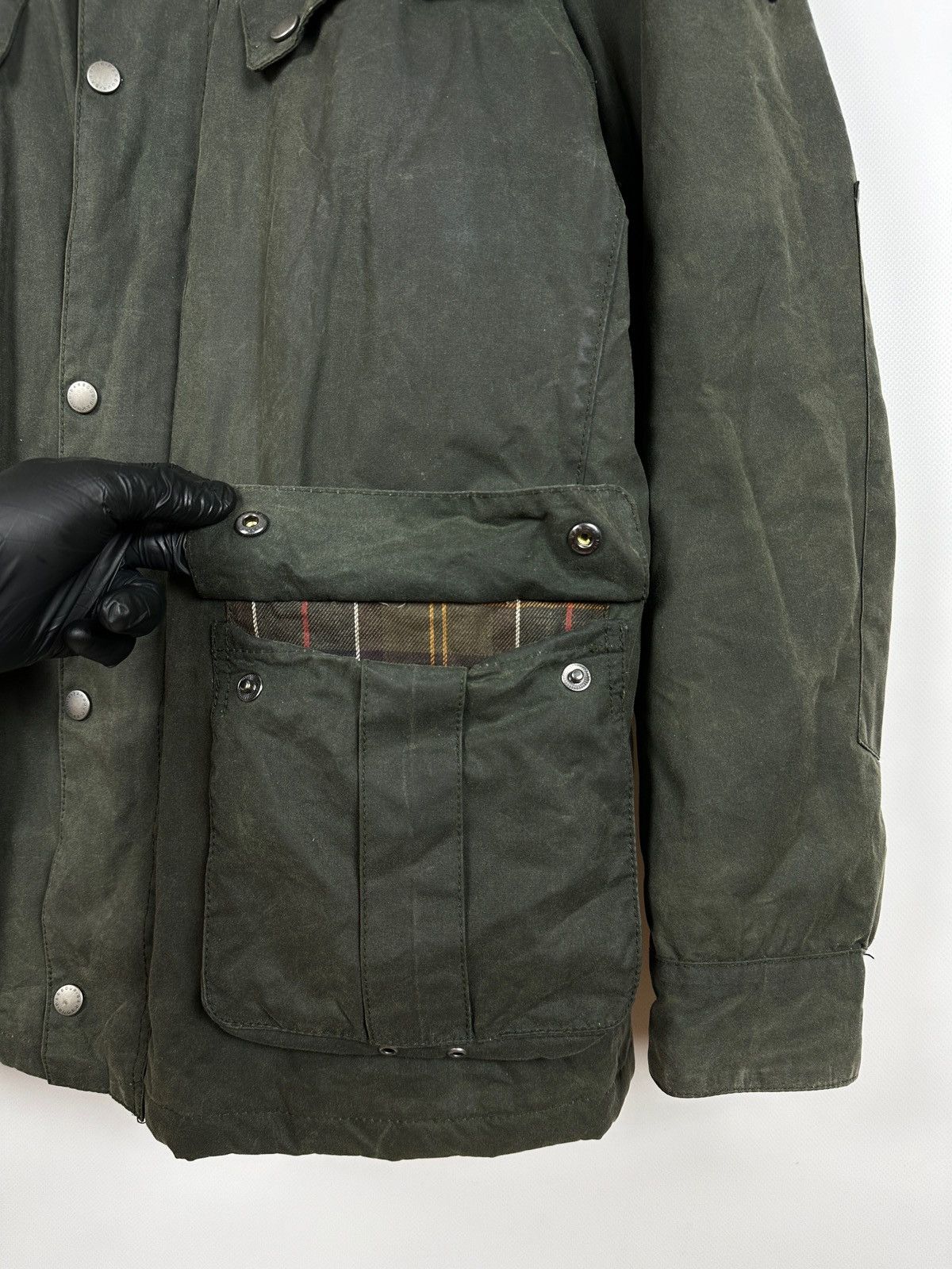 Barbour Barbour International Motorcycle Duke Waxed Jacket Size US L / EU 52-54 / 3 - 15 Thumbnail