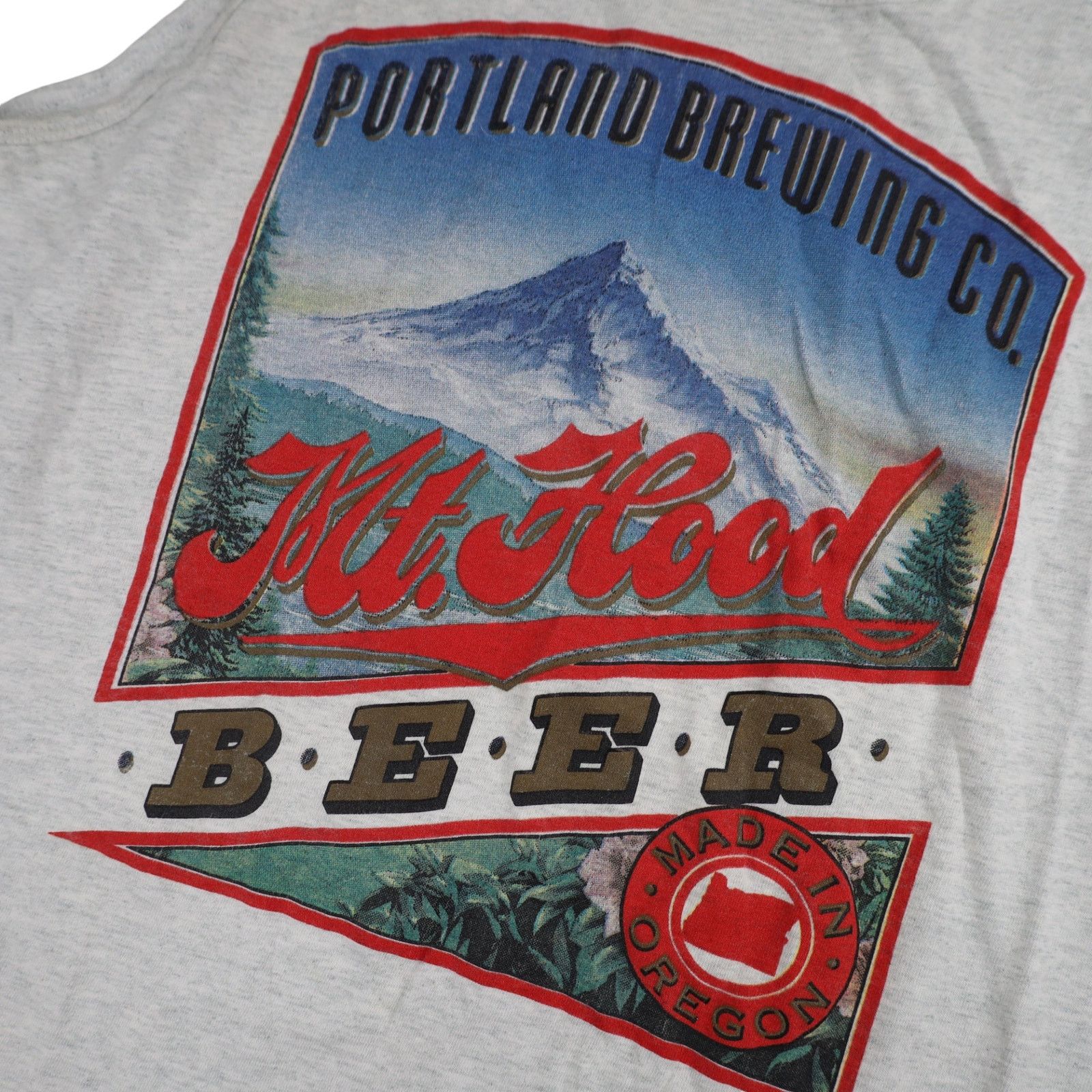 Vintage Vintage Portland Brewing Co. Mt. Hood Beer Graphic Tank Top Size US L / EU 52-54 / 3 - 4 Thumbnail