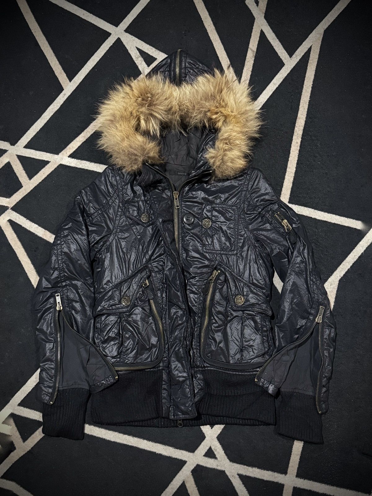 Le Grande Bleu (L.G.B.) Faux Fur Japanese Moussy Lgb styled Archived Size US M / EU 48-50 / 2 - 1 Thumbnail