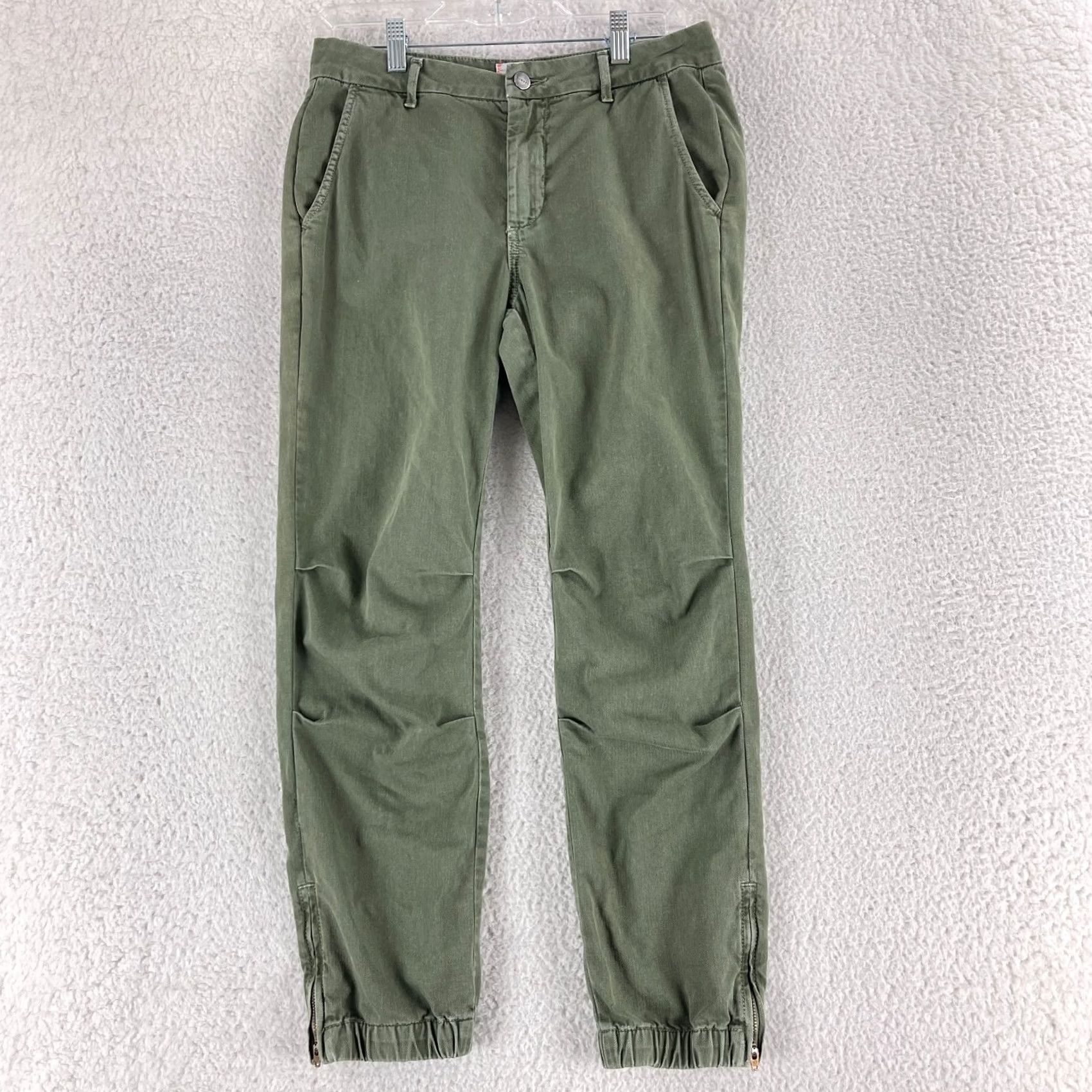 Sundry Sundry Pants Womens Size 26 Green Jogger Mid-Rise Tapered Casual Jeans? Size 26" / US 2 / IT 38 - 2 Thumbnail