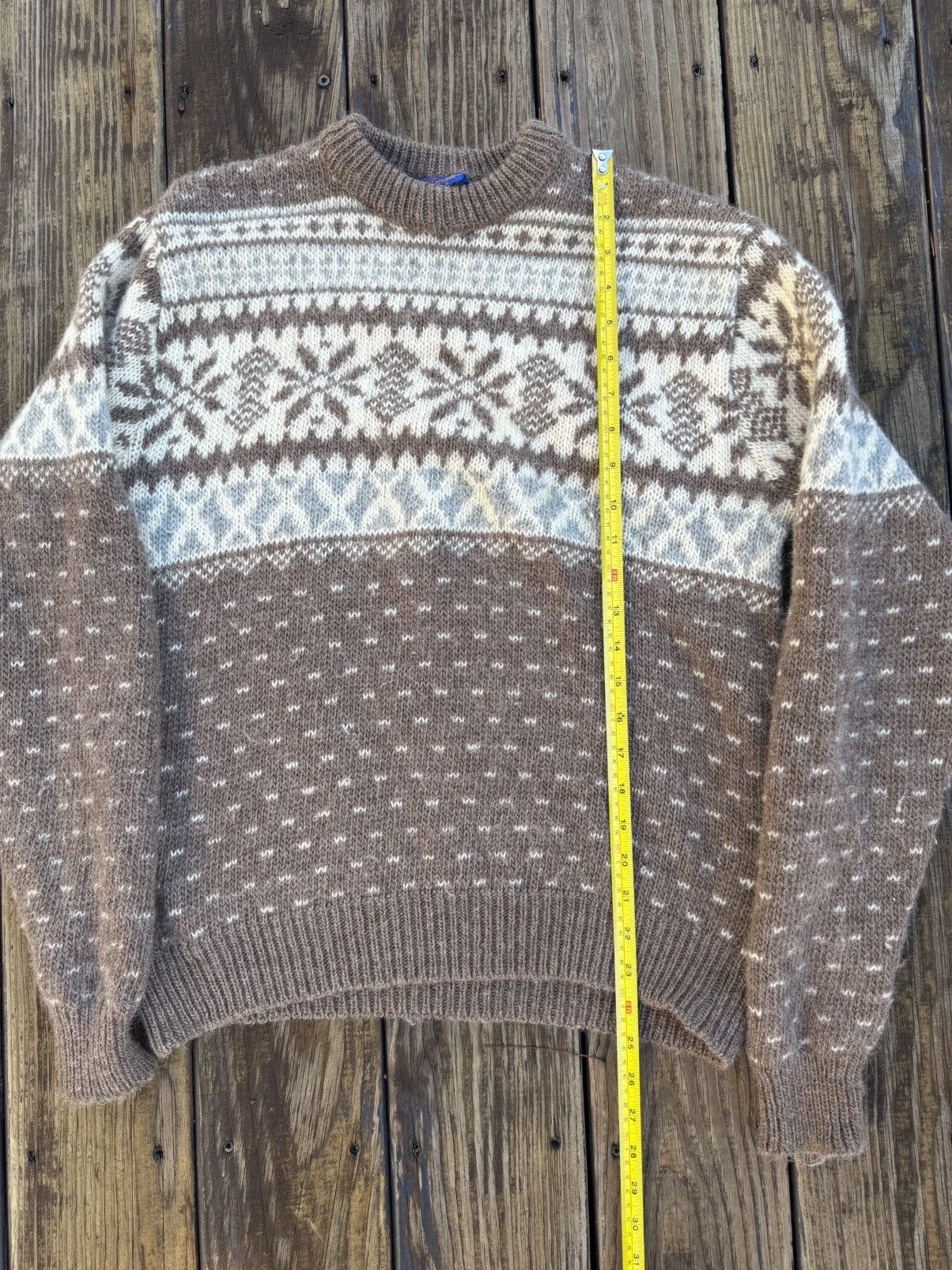 Pendleton Vintage Pendleton Brown Chunky knit Sweater Large Size US L / EU 52-54 / 3 - 4 Thumbnail