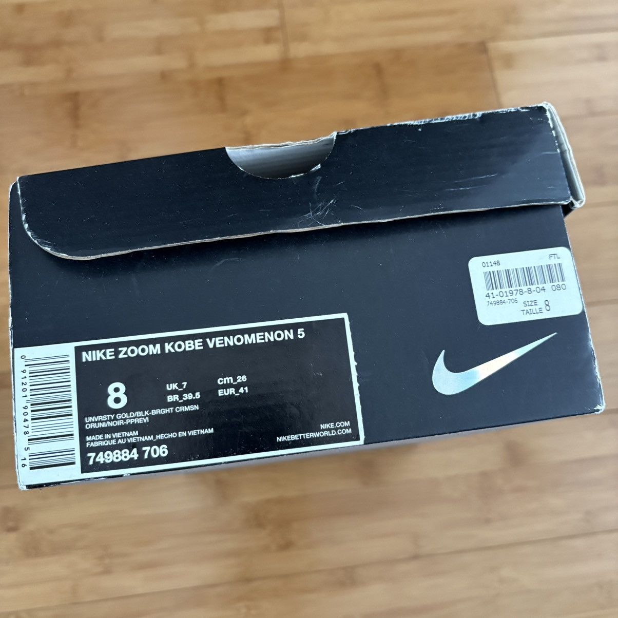 Nike Nike Zoom Kobe Venomenon 5 Size US 8 / EU 41 - 4 Thumbnail