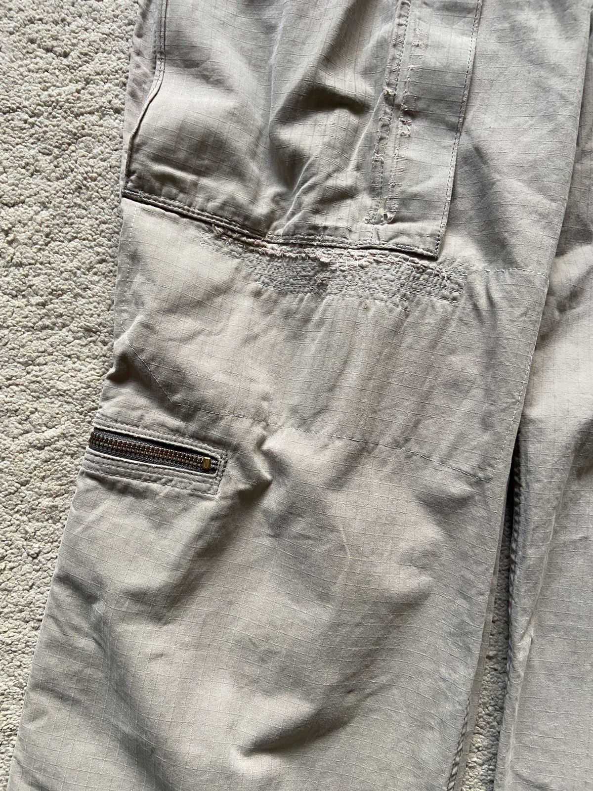 Avirex Vintage Avirex Multi Zipper Pocket Parachute Bondage Pants Size US 34 / EU 50 - 13 Thumbnail