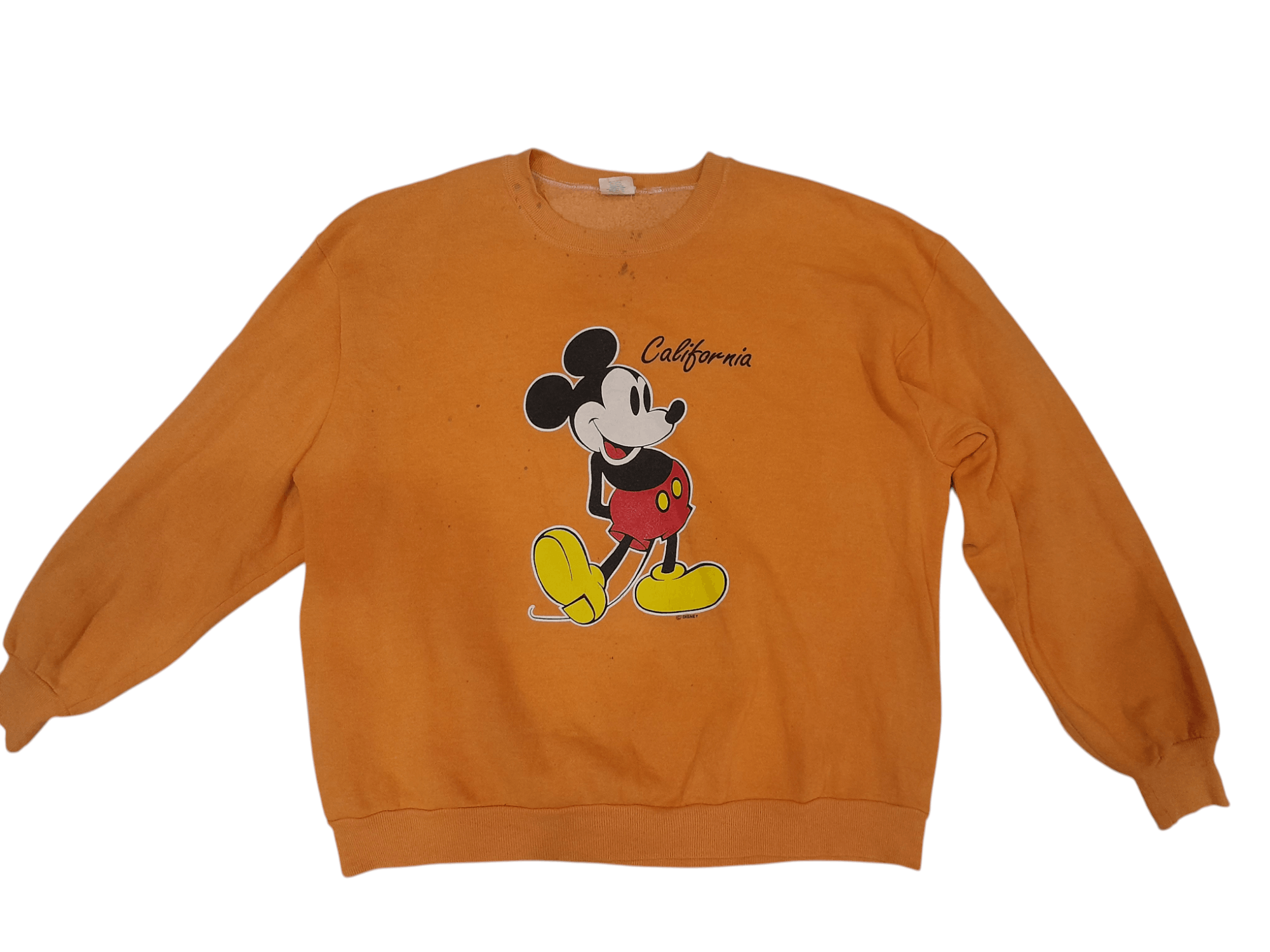 Mickey Mouse × Velva Sheen × Vintage 80s Mickey Mouse Velva Sheen Sweatshirt (F440) Size US XL / EU 56 / 4 - 1 Thumbnail