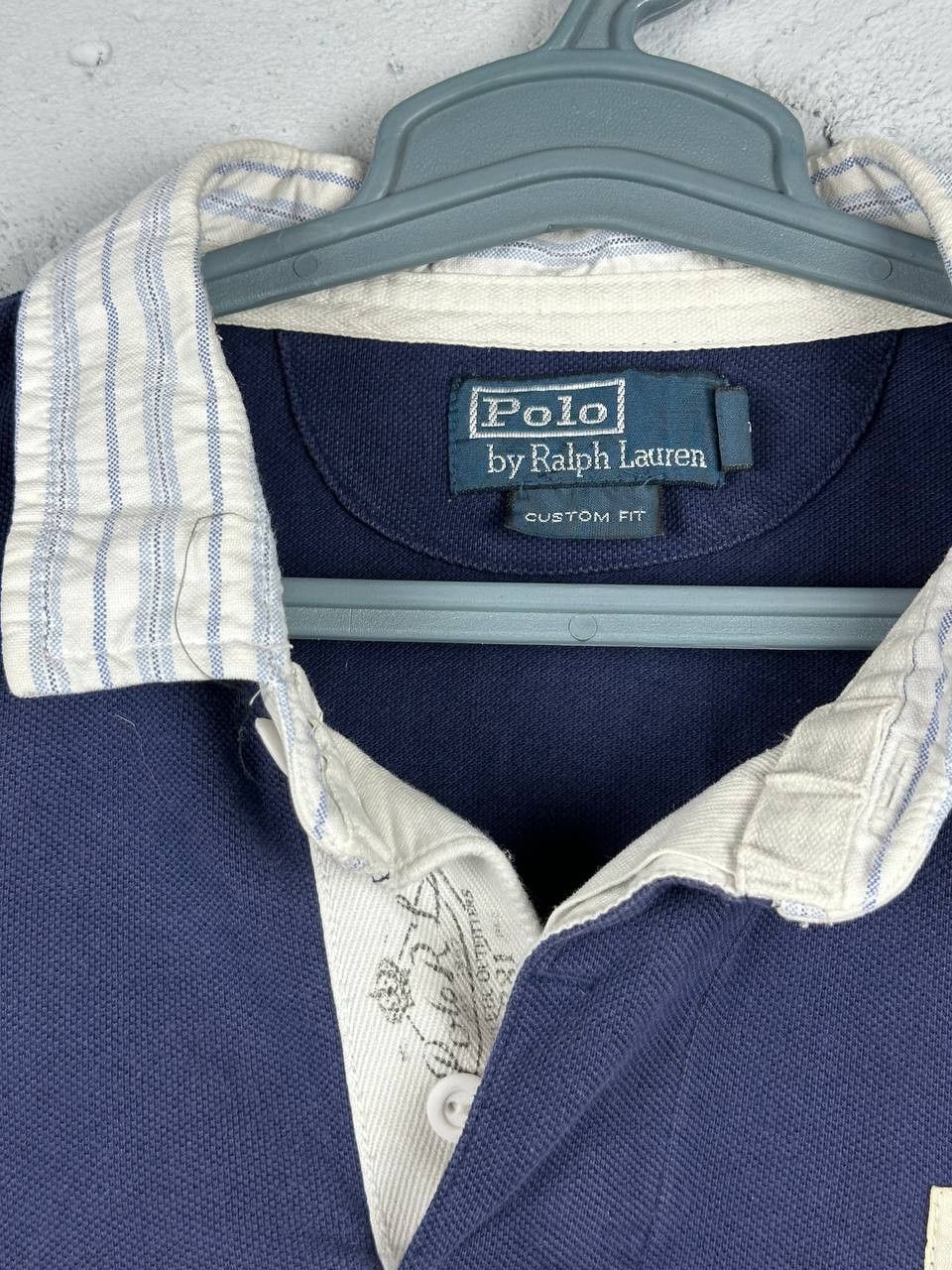 Polo Ralph Lauren × Vintage Vintage Y2K Polo Ralph Lauren RLYC Skull Cross Polo Style Size US XL / EU 56 / 4 - 5 Thumbnail