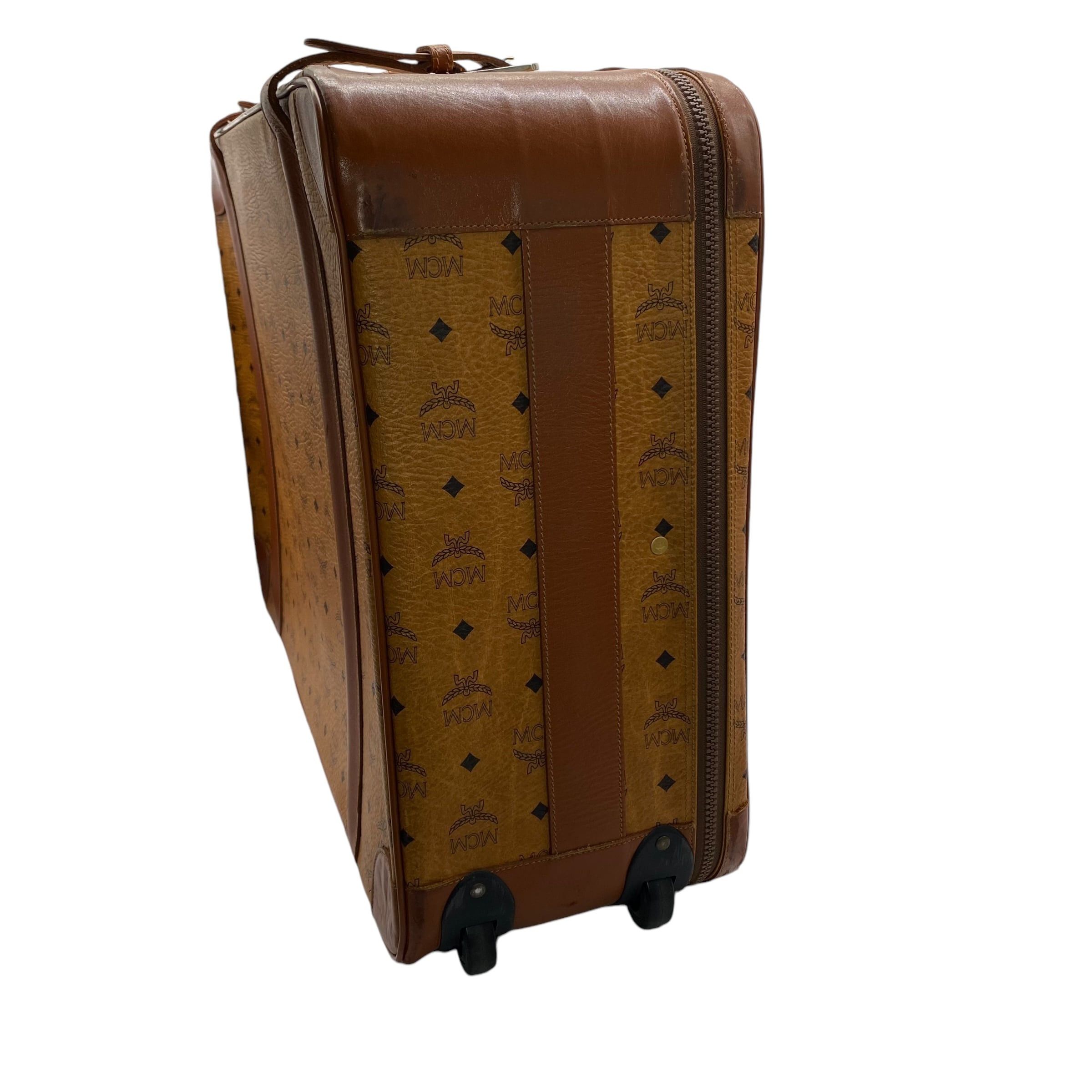MCM Vintage MCM Visetos Trunk Case Cognac Size ONE SIZE - 5 Thumbnail