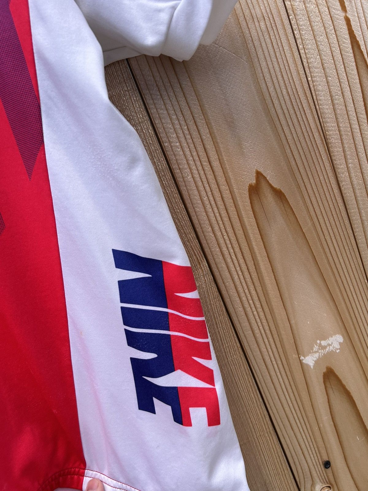 Nike 80’s Nike Cycling Bike Jersey Vintage Quarter Zip Size US L / EU 52-54 / 3 - 3 Thumbnail