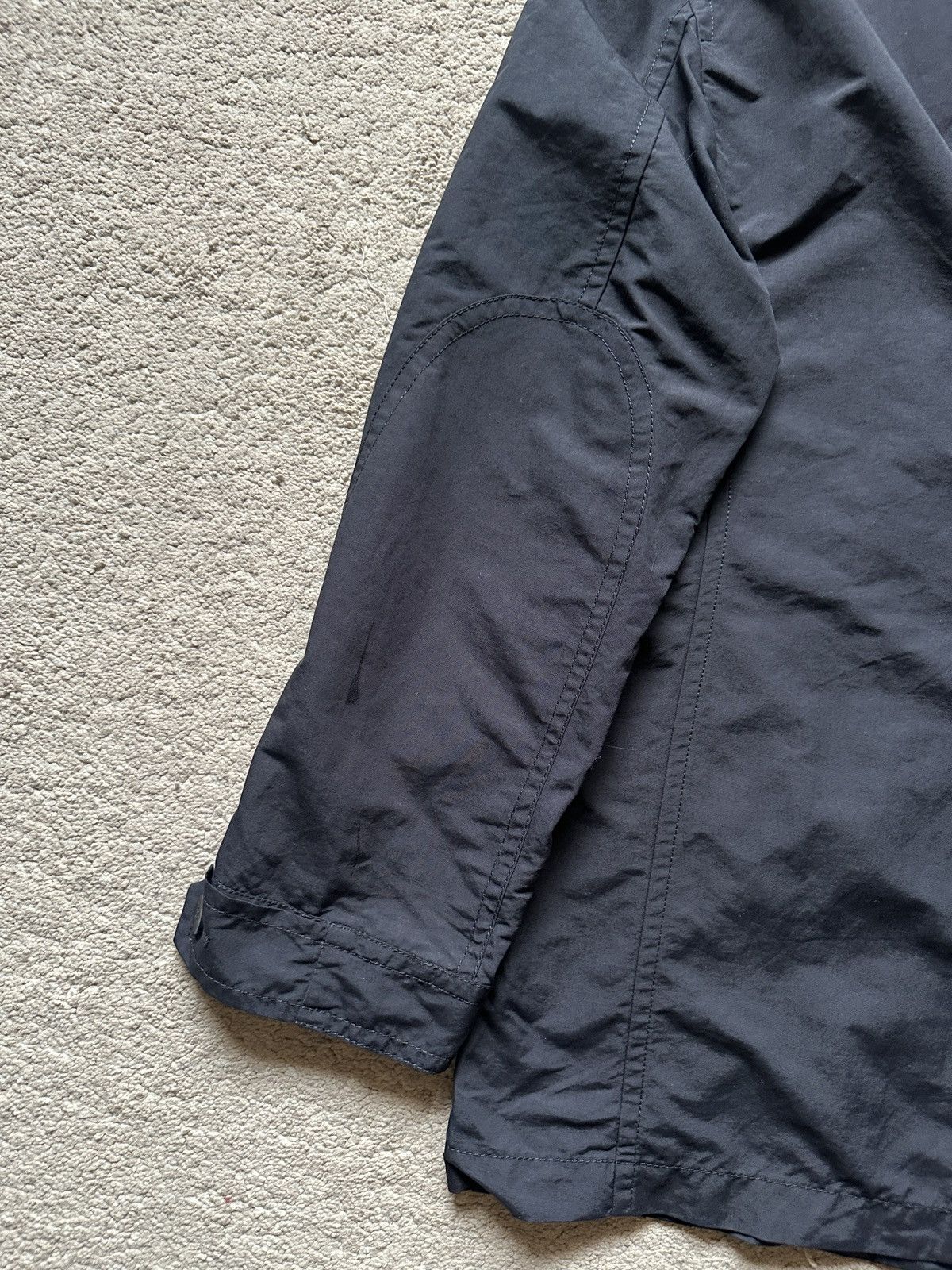 Donna Karan 1990s Donna Karan Oversized Resin Coating Nylon Jacket Size US XL / EU 56 / 4 - 8 Thumbnail