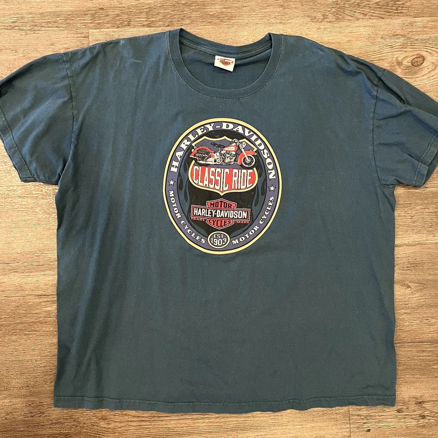 Harley Davidson Vintage Harley-Davidson Stone Mountain Motorcycle 2XL Size US XXL / EU 58 / 5 - 4 Thumbnail