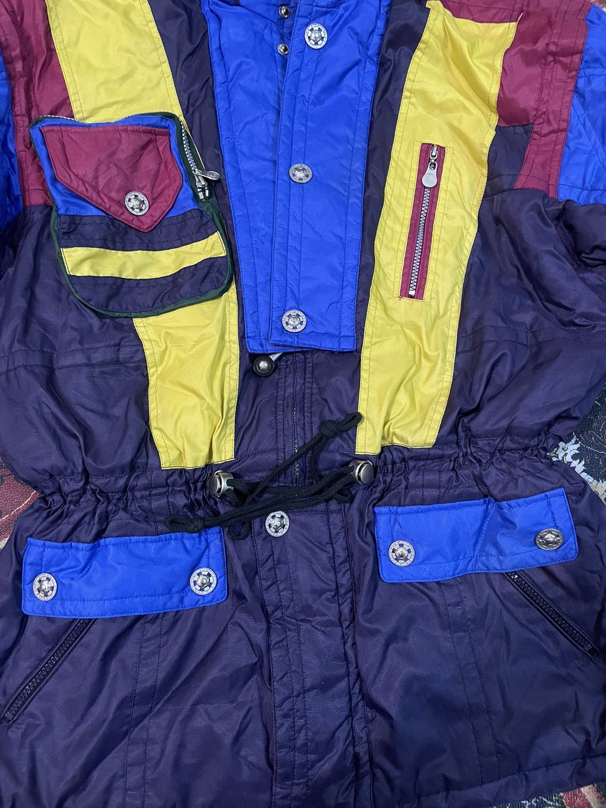 Vintage Vintage Rudolph Velentino Ski Jacket Size L / US 10 / IT 46 - 5 Thumbnail